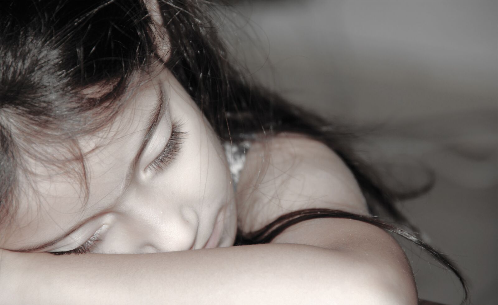 Canon EOS 60D sample photo. Girl, sleeping, lying photography