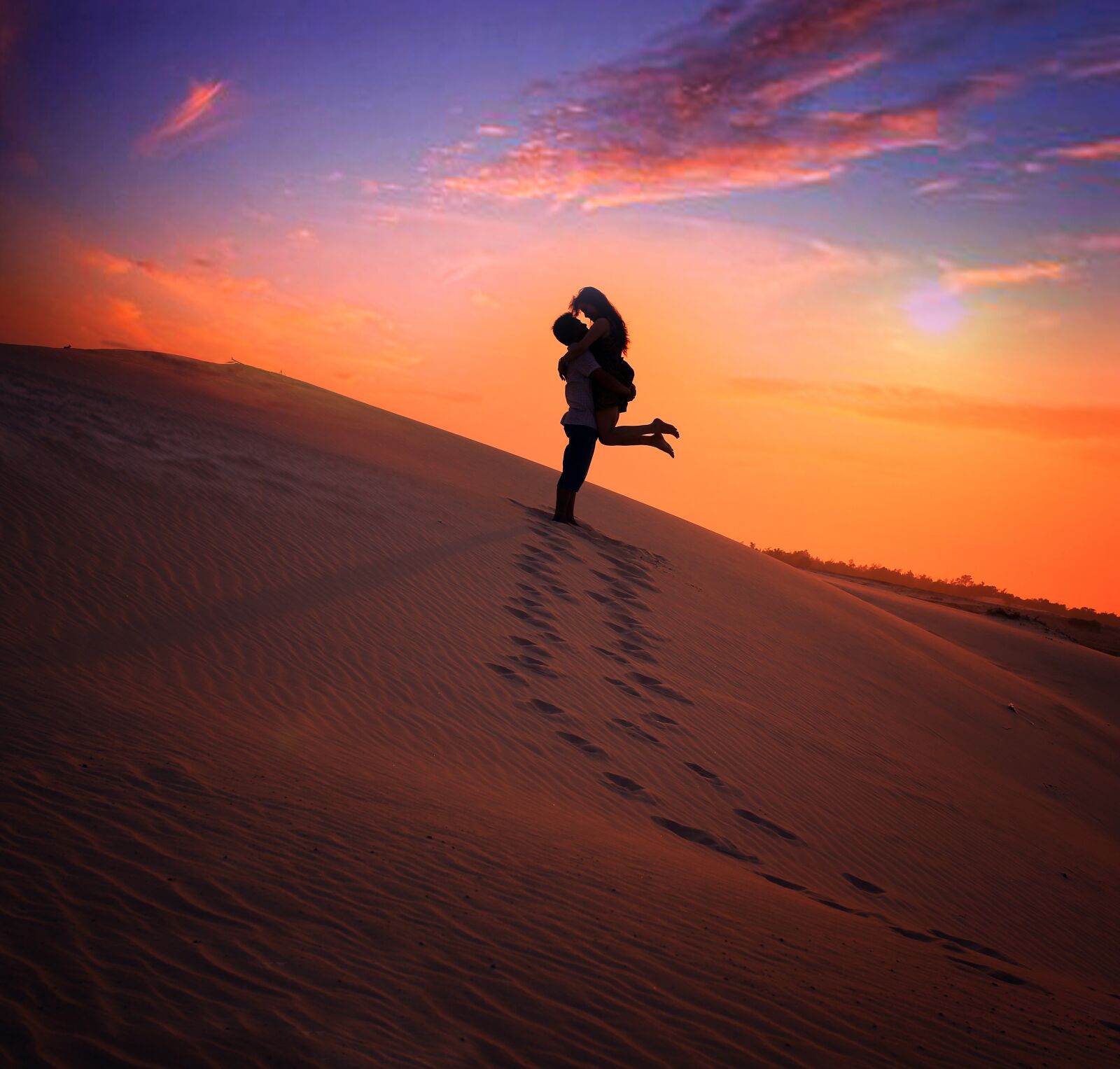 Canon EOS 5D Mark III sample photo. Sunset, sand hill, the photography