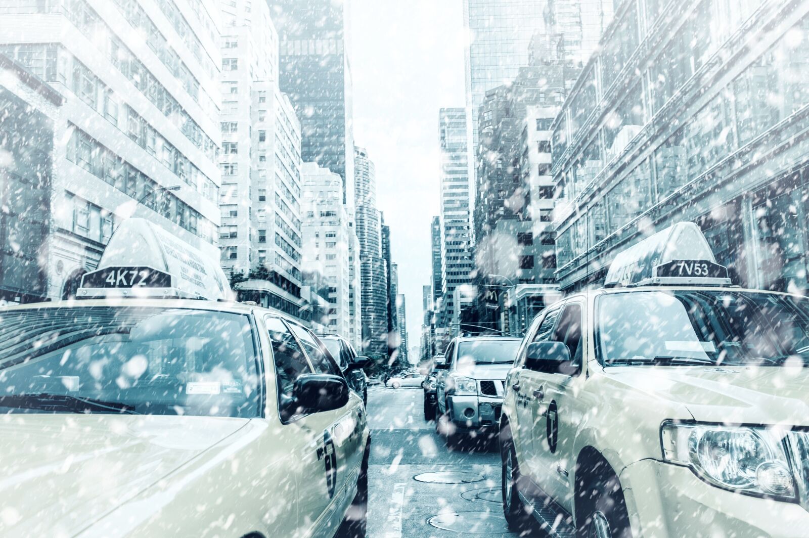 Nikon D3200 sample photo. New york, taxi, road photography