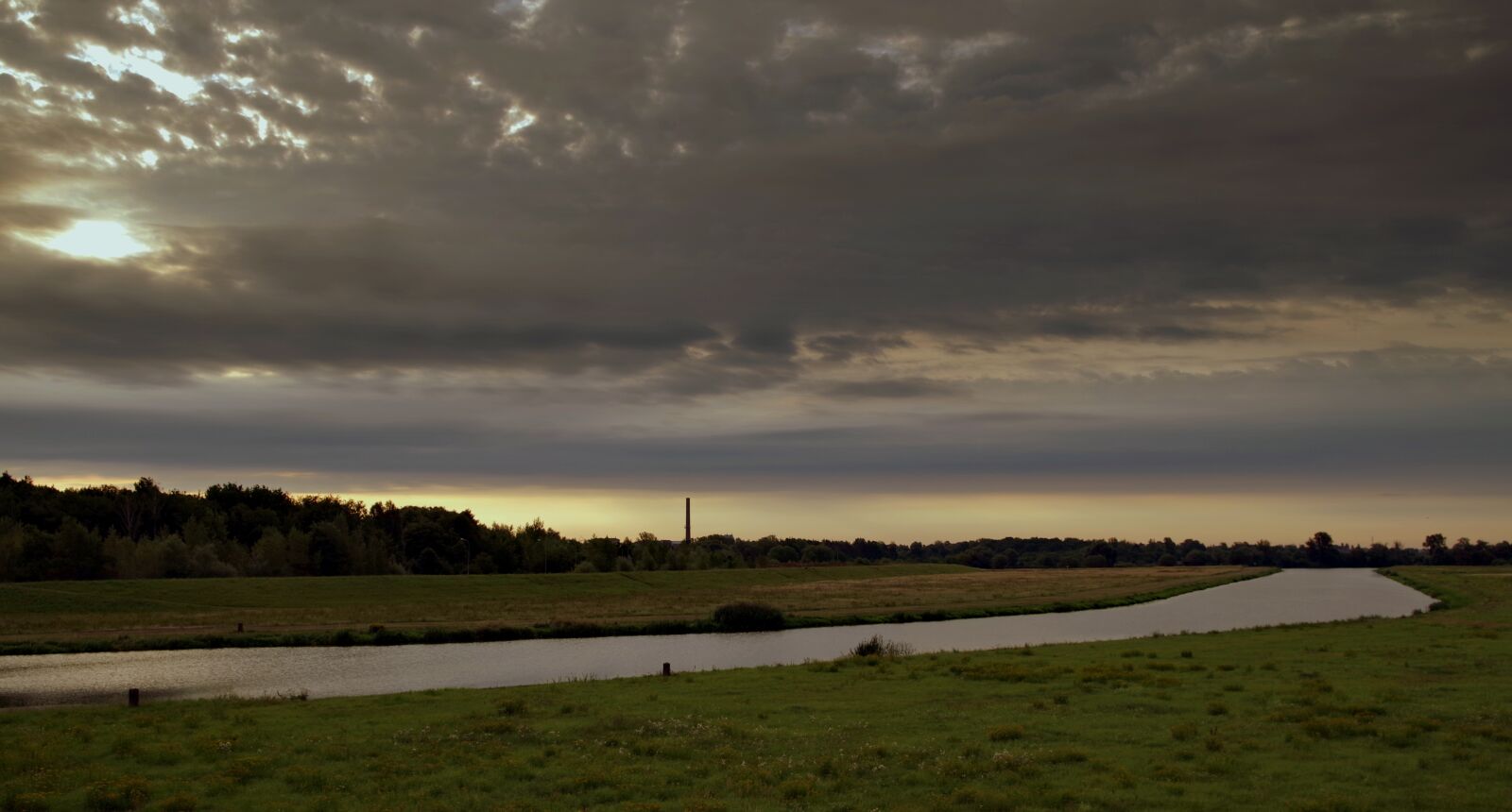 Pentax K-S2 sample photo. River, sunrise, channel photography