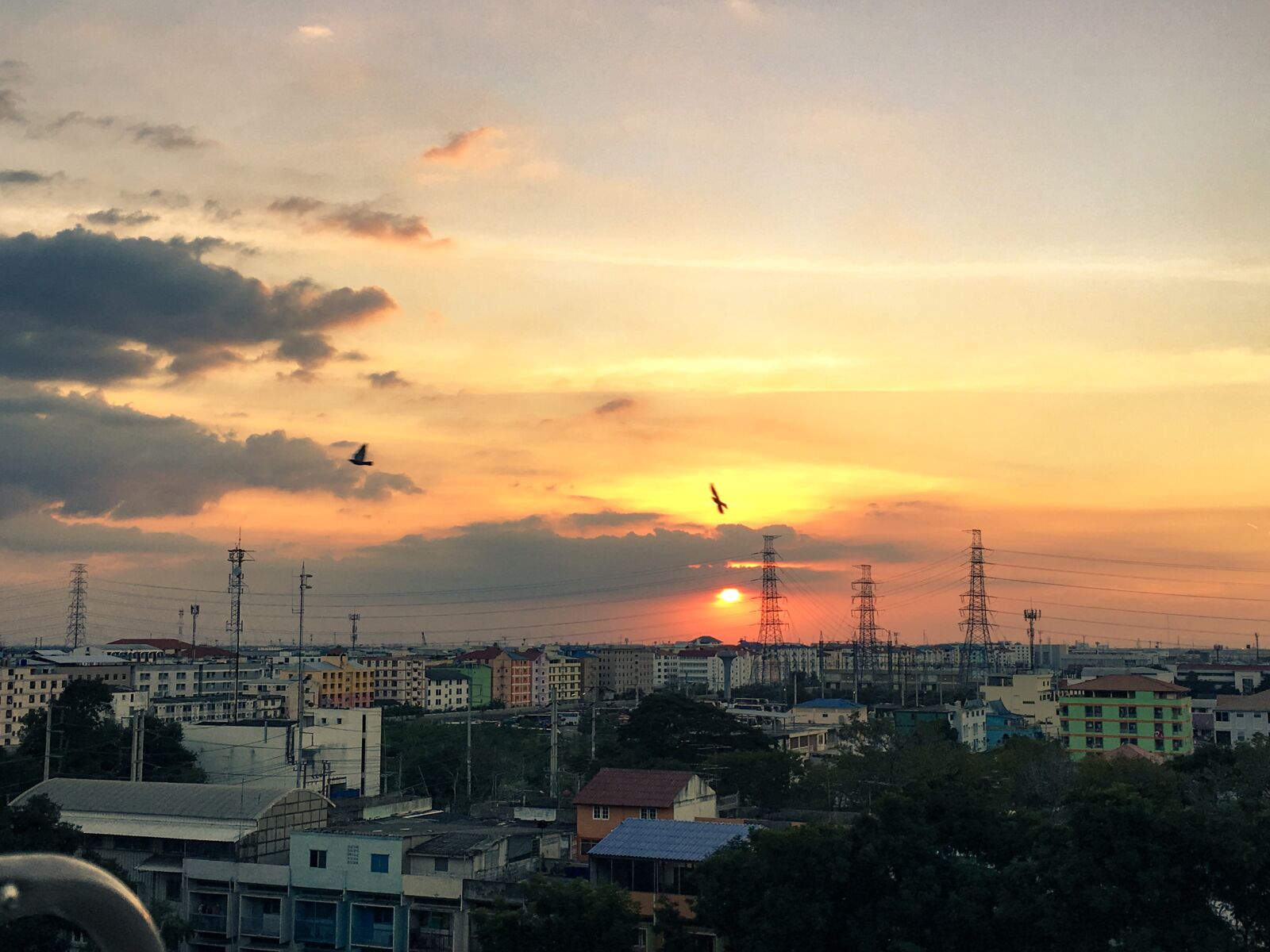 Apple iPhone 6s Plus sample photo. Bangkok, blue, sky, evening photography