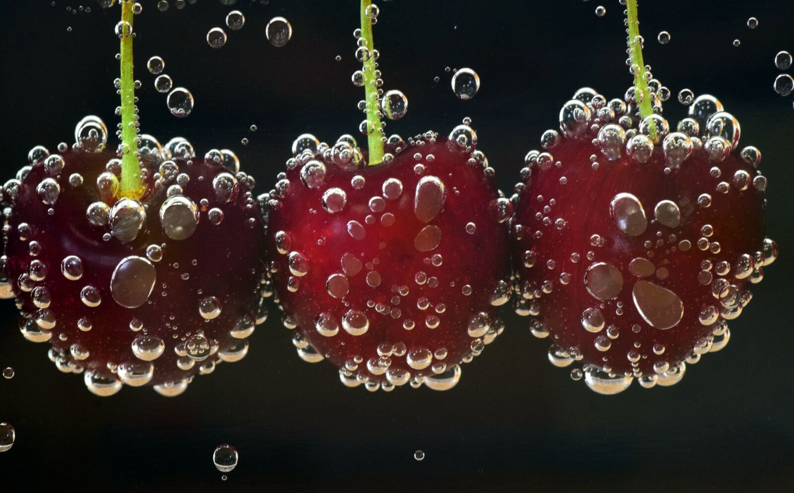 Nikon D3300 sample photo. Cherries, red, round photography