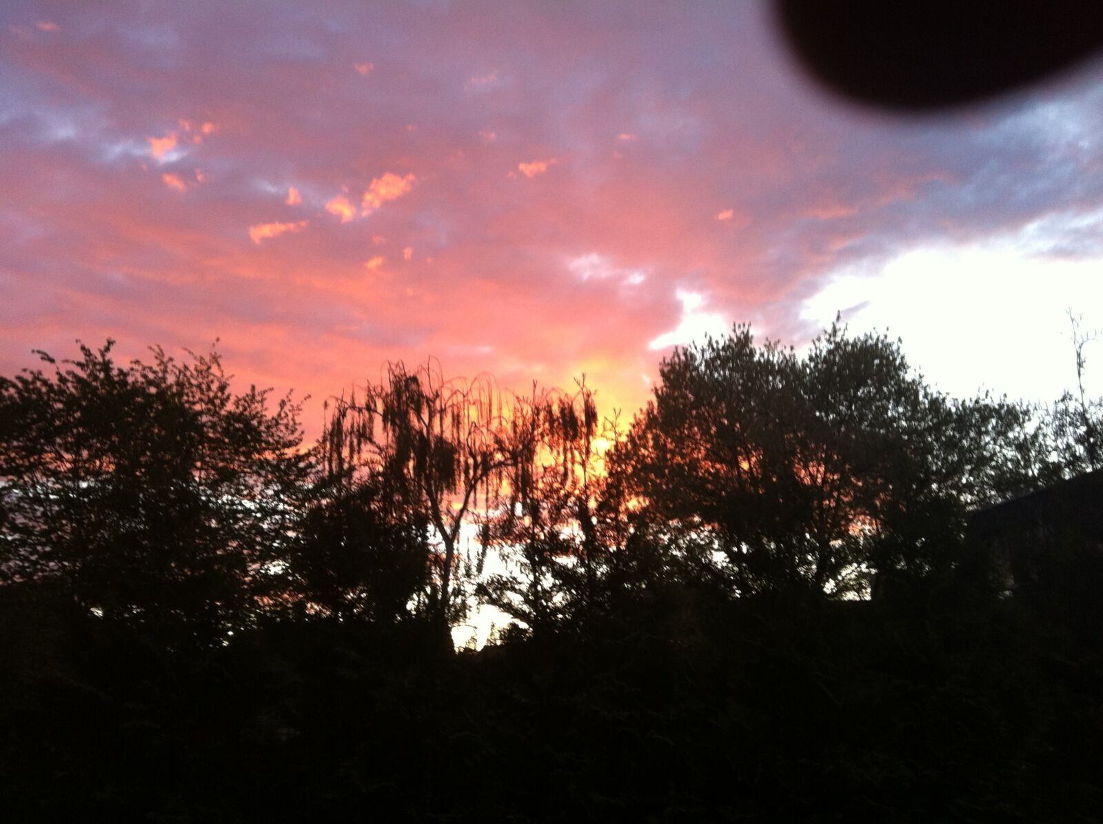 Apple iPhone 4 sample photo. Evening sky, sky, evening photography