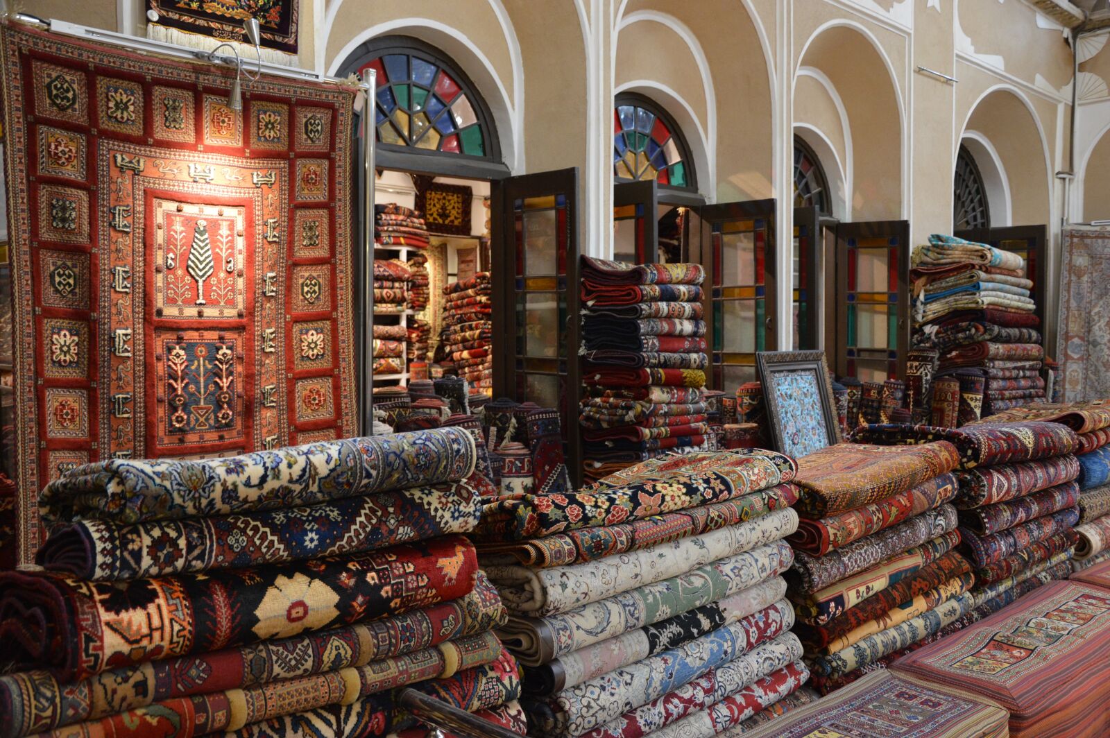 Nikon D3200 sample photo. Carpets, trade photography