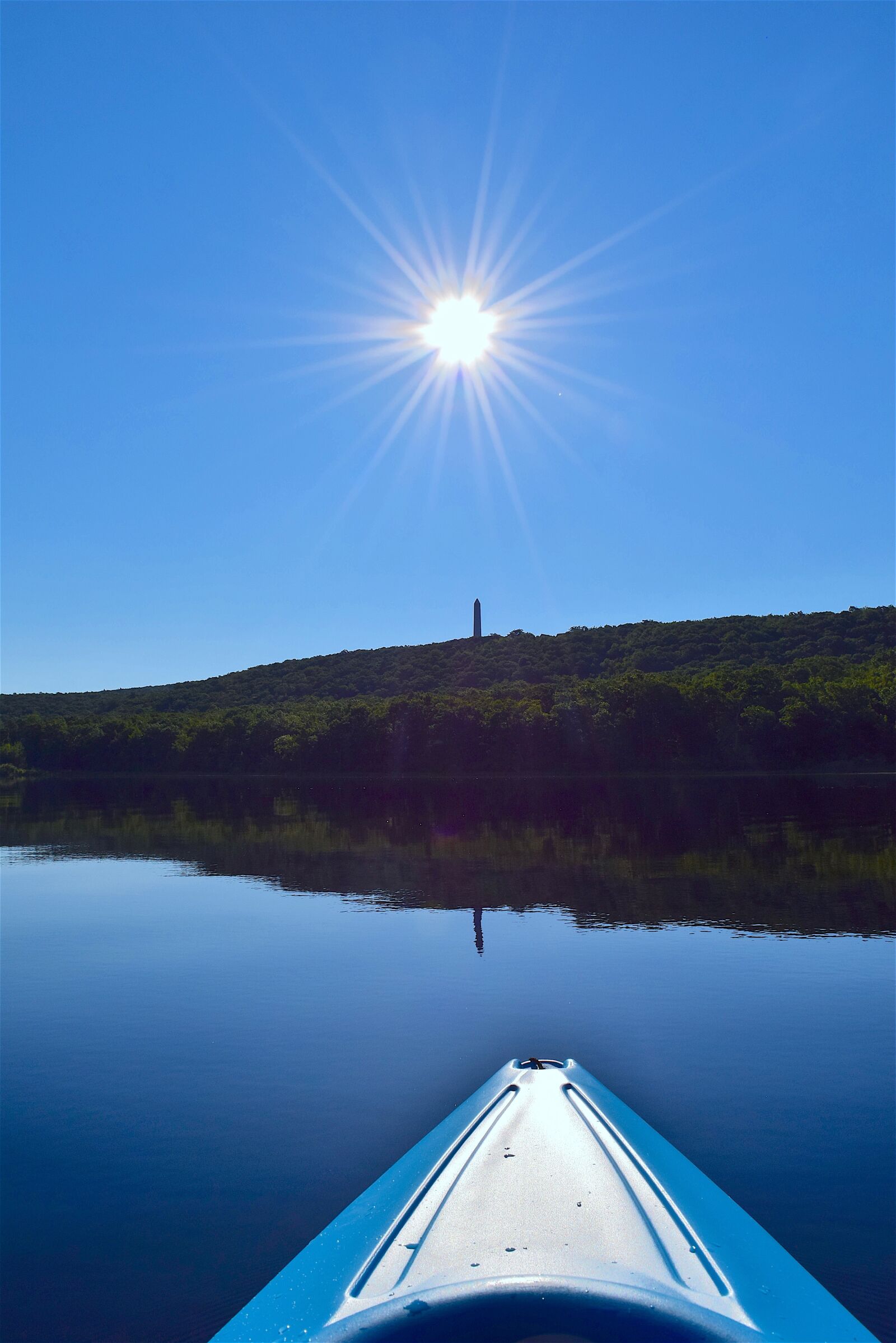 Nikon D3300 sample photo. Lake, kayak, sun photography