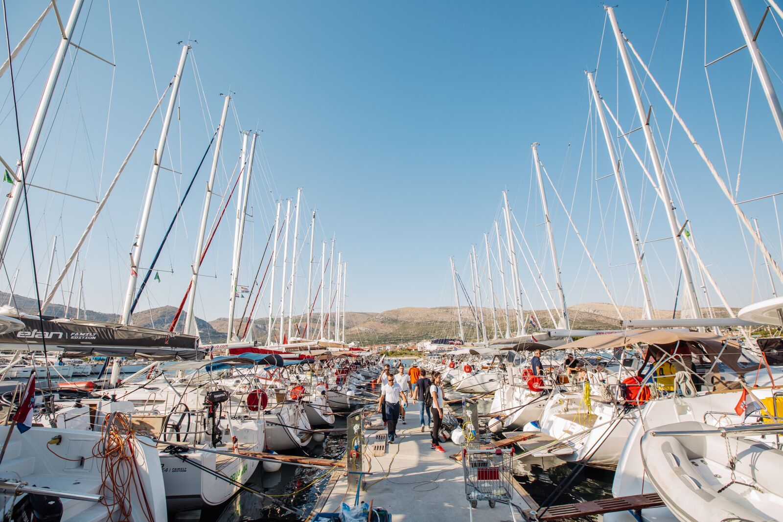 Canon EF 16-35mm F2.8L II USM sample photo. Marina, croatia, trogir photography