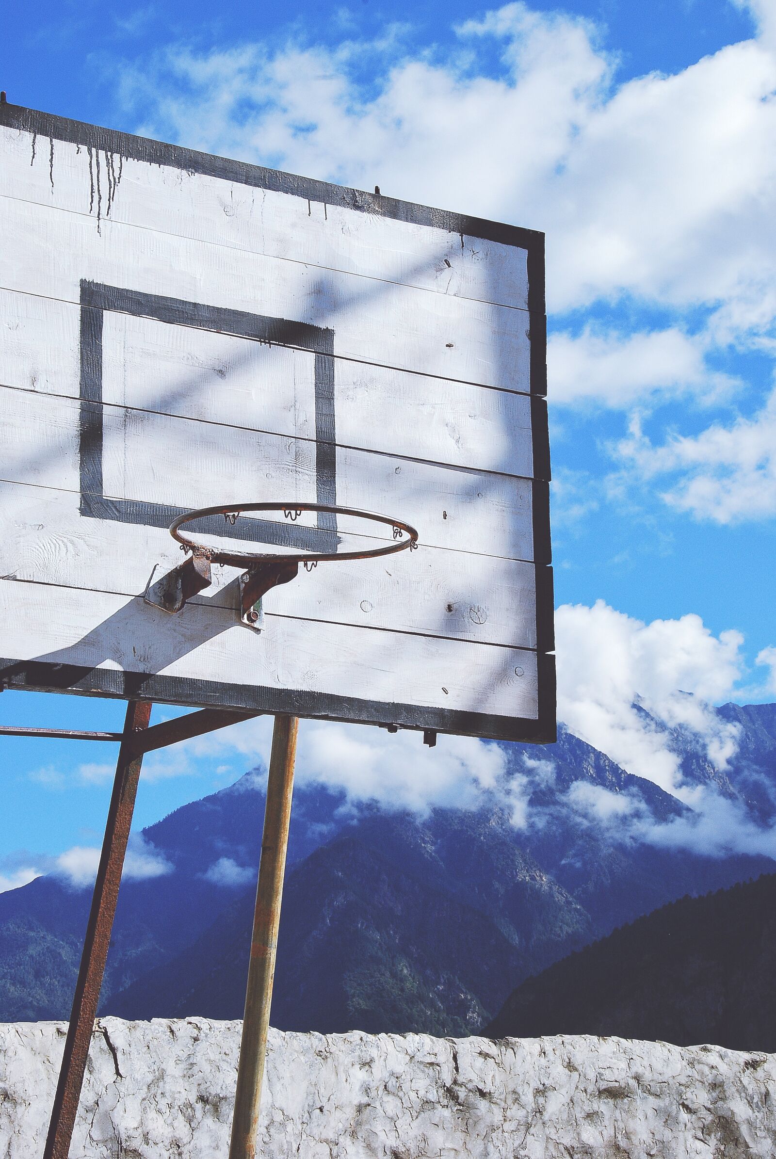 Nikon D40X sample photo. Basket, rim, hoop photography