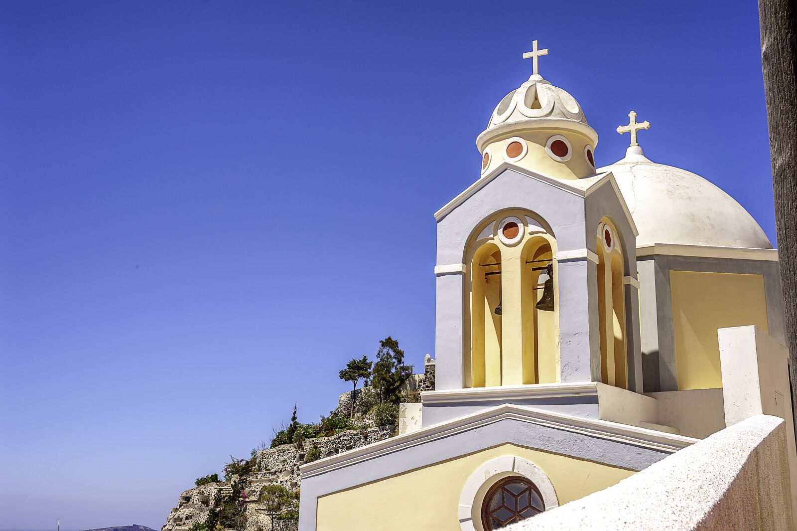 Nikon D700 sample photo. Santorini, greece, oia photography