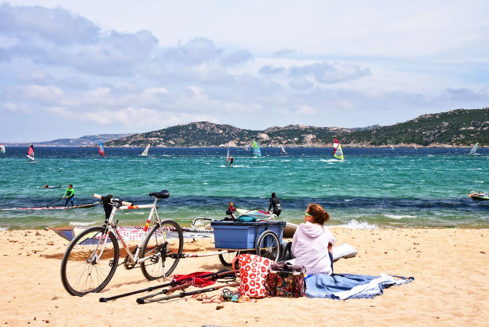 Nikon D750 sample photo. Windsurfing, sea, beach photography