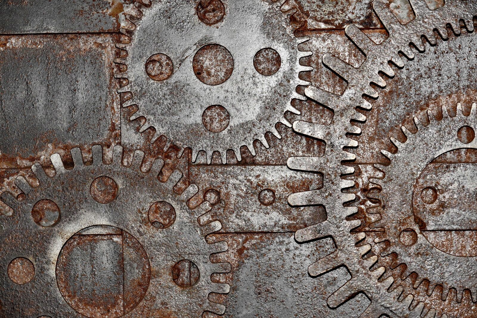 Nikon D5500 sample photo. Industry, machinery, iron, rust photography