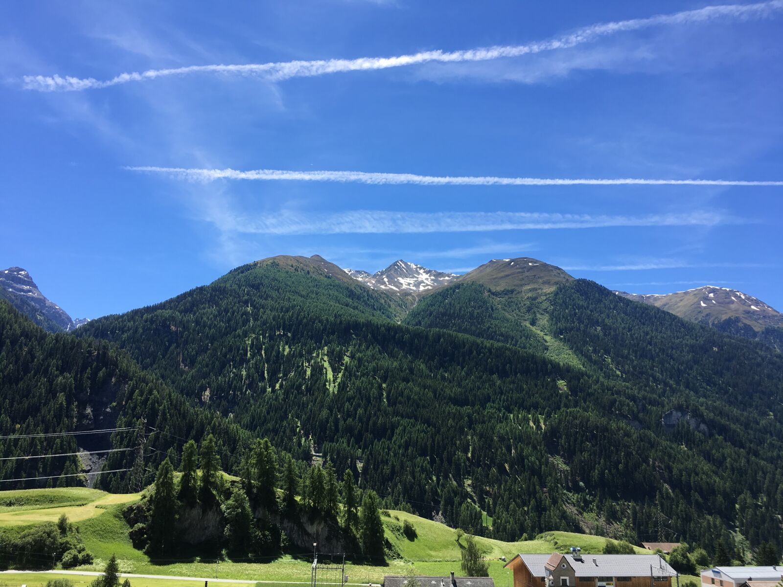 Apple iPhone 6s sample photo. Mountains, sky, alpine photography