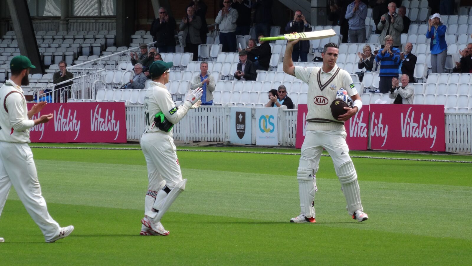 Sony DSC-HX50 sample photo. Cricket, kevin pietersen, surrey photography