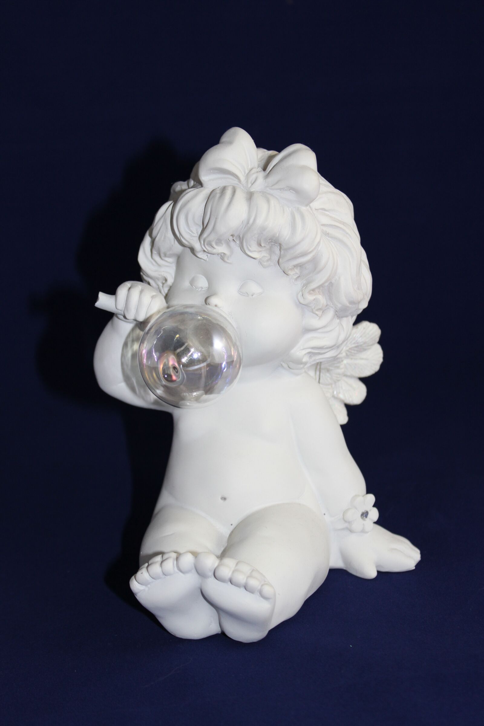 Canon EF-S 18-55mm F3.5-5.6 IS sample photo. Angel, angel figure, cute photography