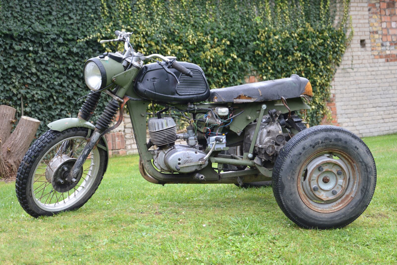 Nikon D3200 sample photo. Motorcycle, trike, eigenbau photography