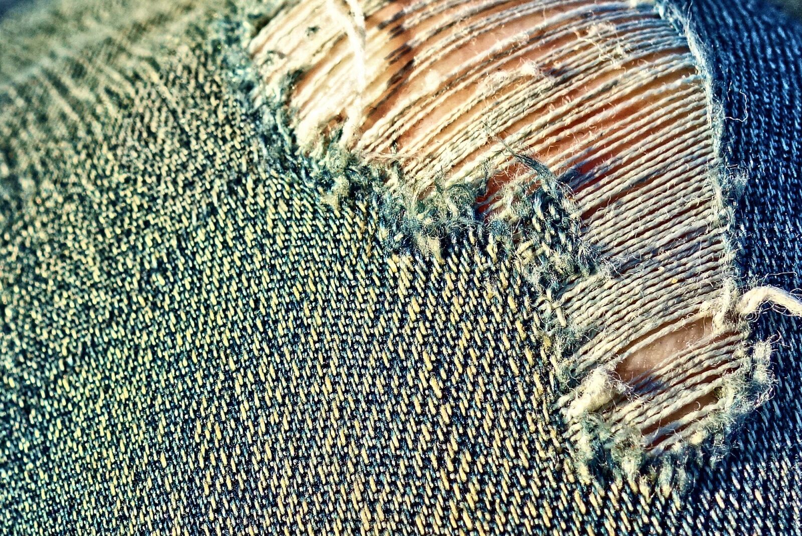 Sony Cyber-shot DSC-RX100 sample photo. Jeans, denim, fabric photography