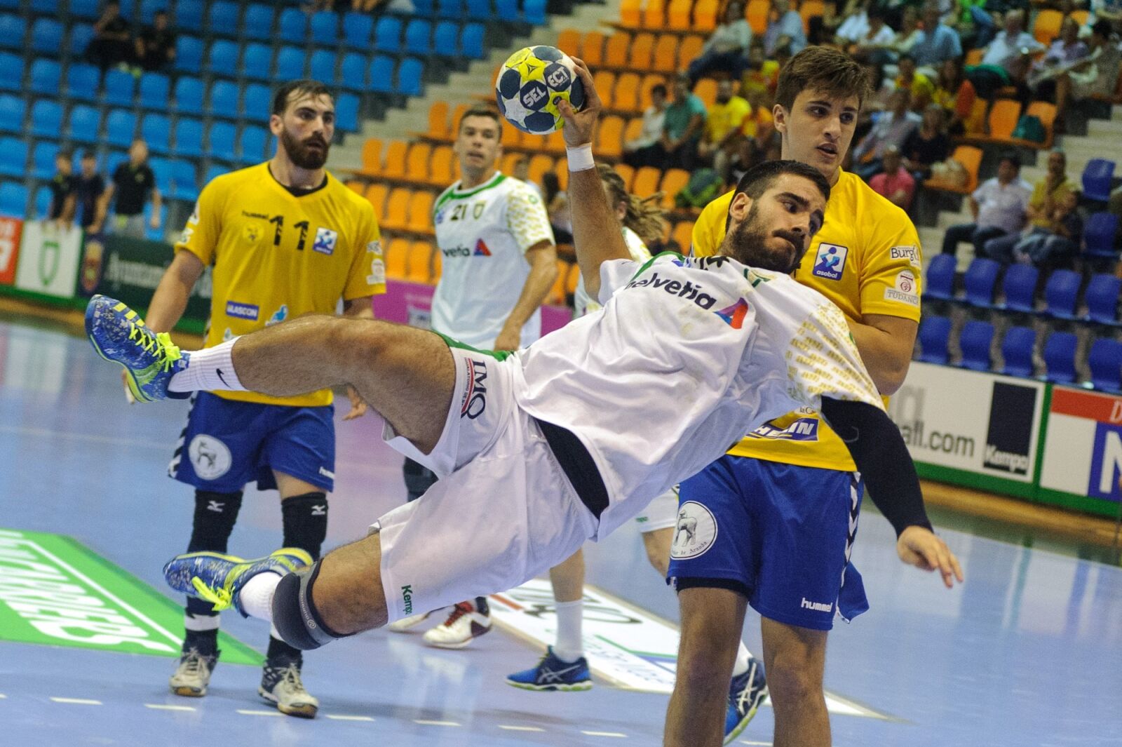 Nikon D3 sample photo. Sports, handball, party photography
