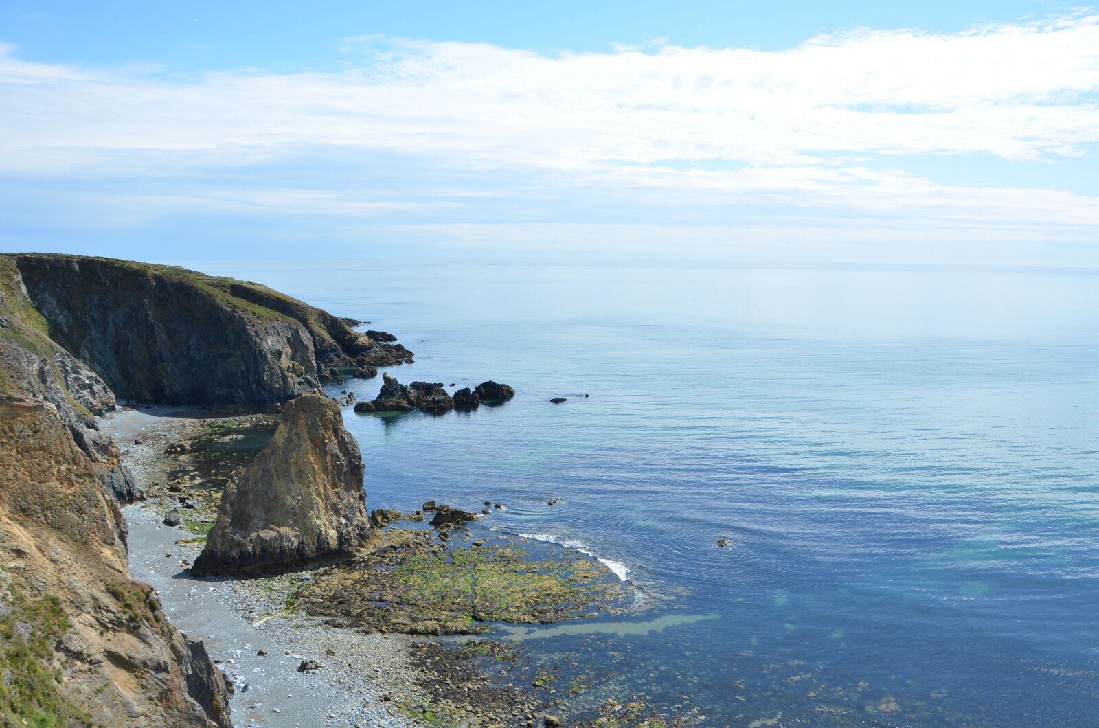 Nikon D7000 sample photo. Cliff, ocean, landscape photography