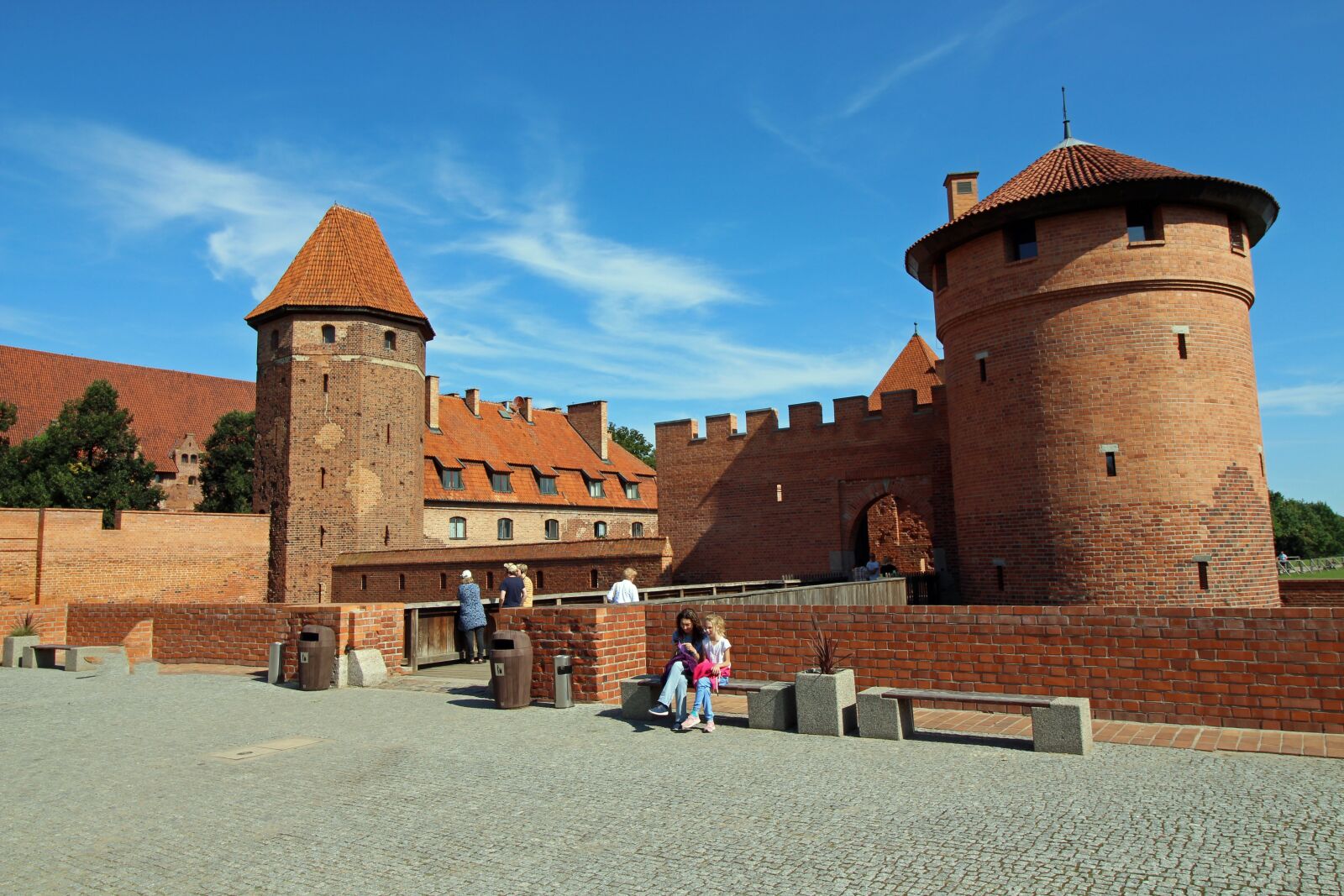 Canon EOS 700D (EOS Rebel T5i / EOS Kiss X7i) + Canon EF-S 10-18mm F4.5–5.6 IS STM sample photo. Castle, malbork, poland photography