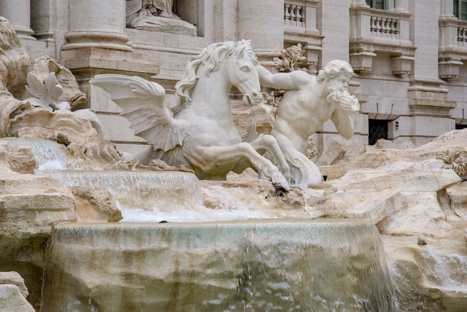 Pentax K-1 Mark II sample photo. Trevi, fountain, statue photography
