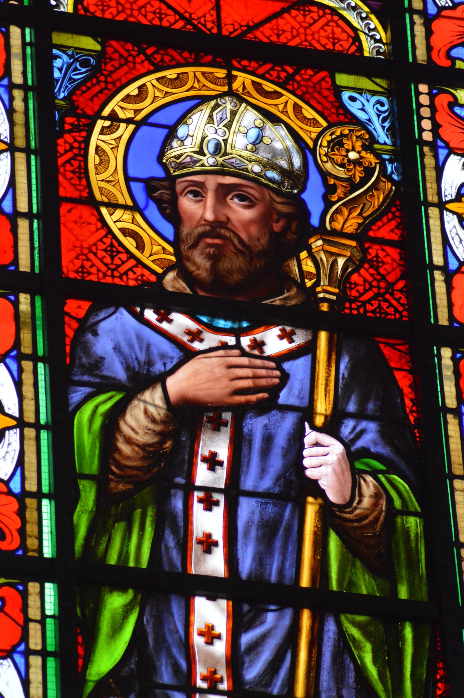 Nikon D3200 sample photo. Stained glass, window, church photography