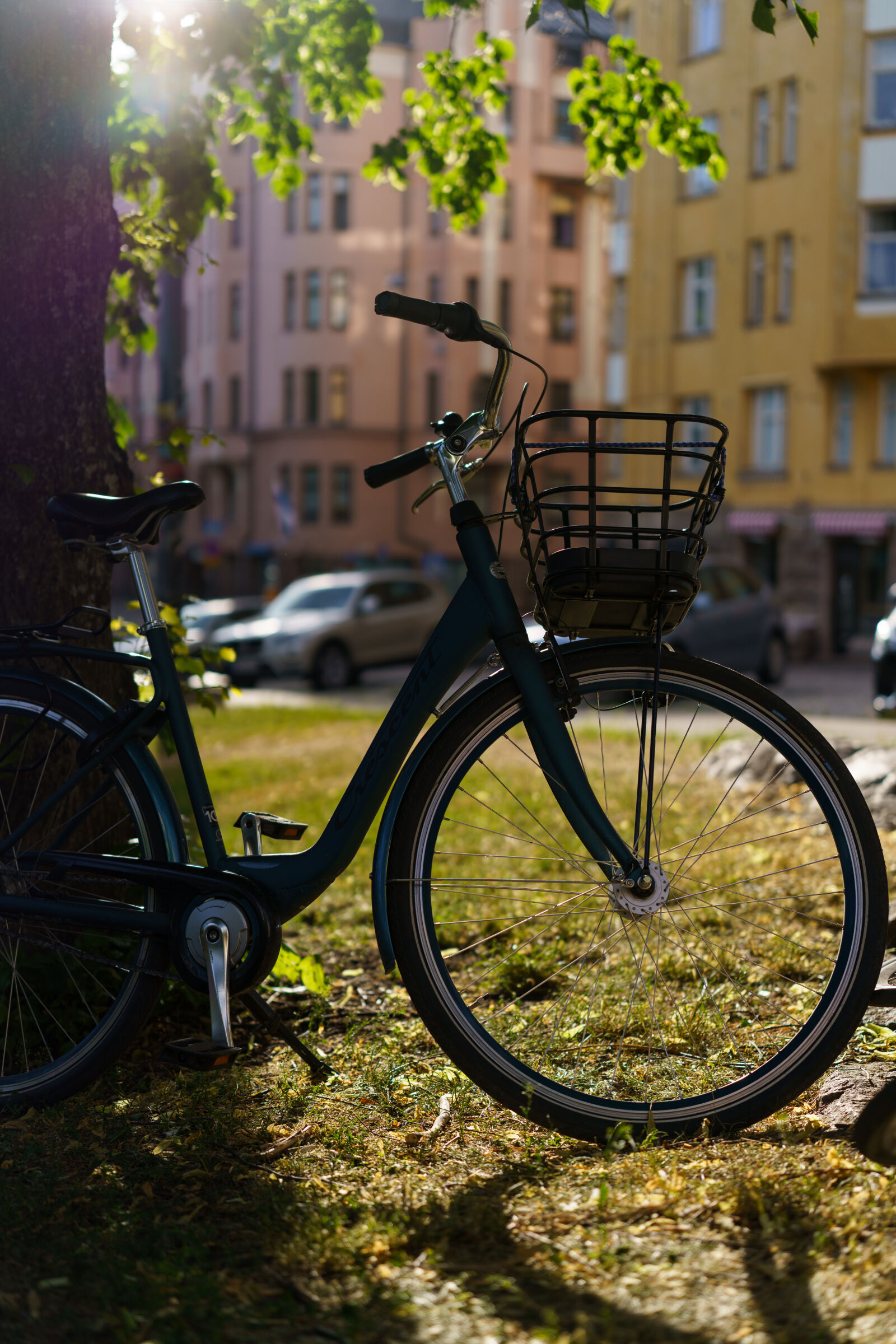 Sigma 50mm F2 DG DN | C sample photo. Flare of the bicycle photography