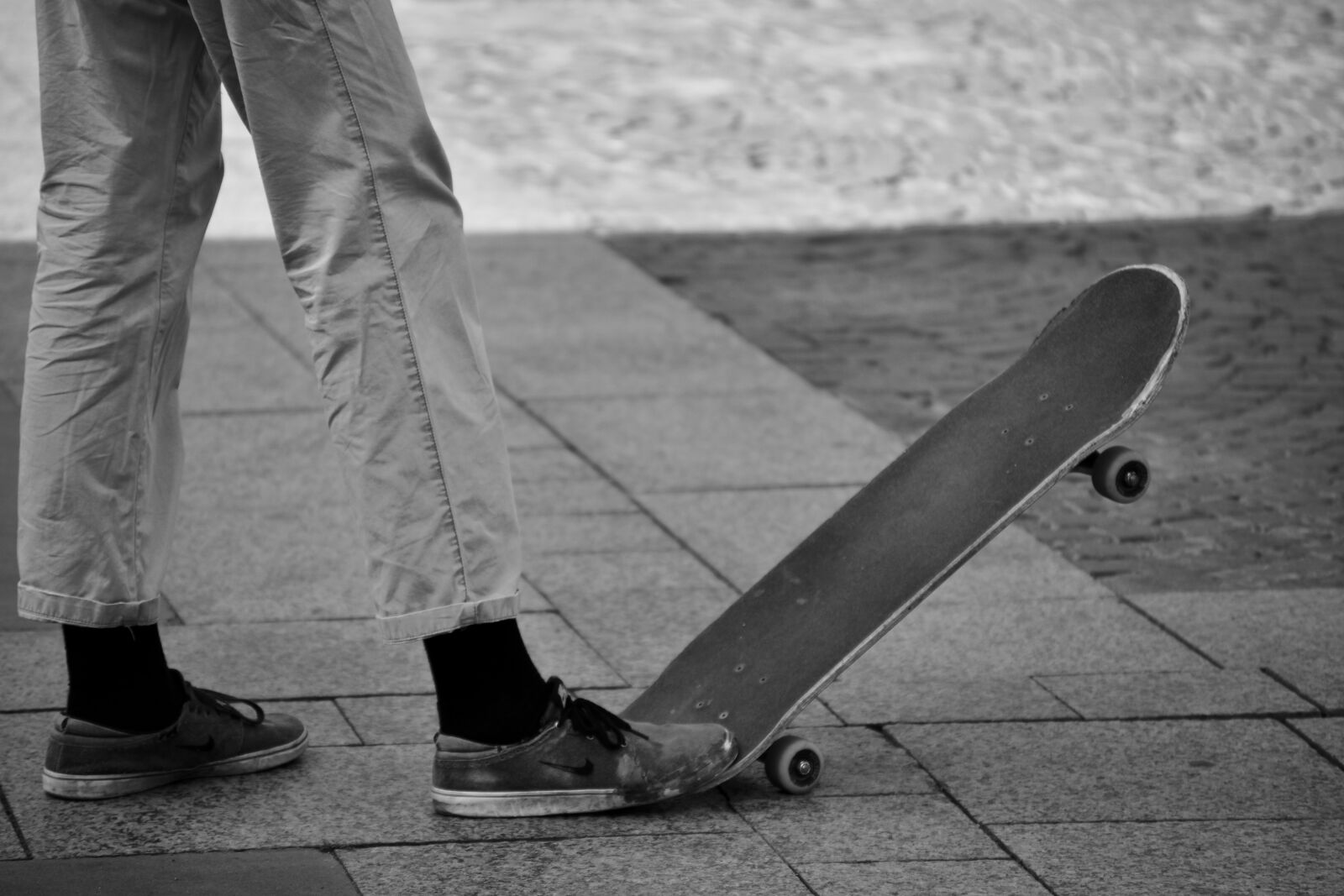 Nikon D7200 sample photo. Black and white, skate photography