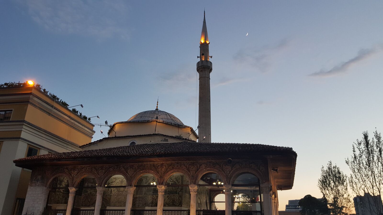 Samsung Galaxy Note5 sample photo. Mosque, ethem bej, tirana photography