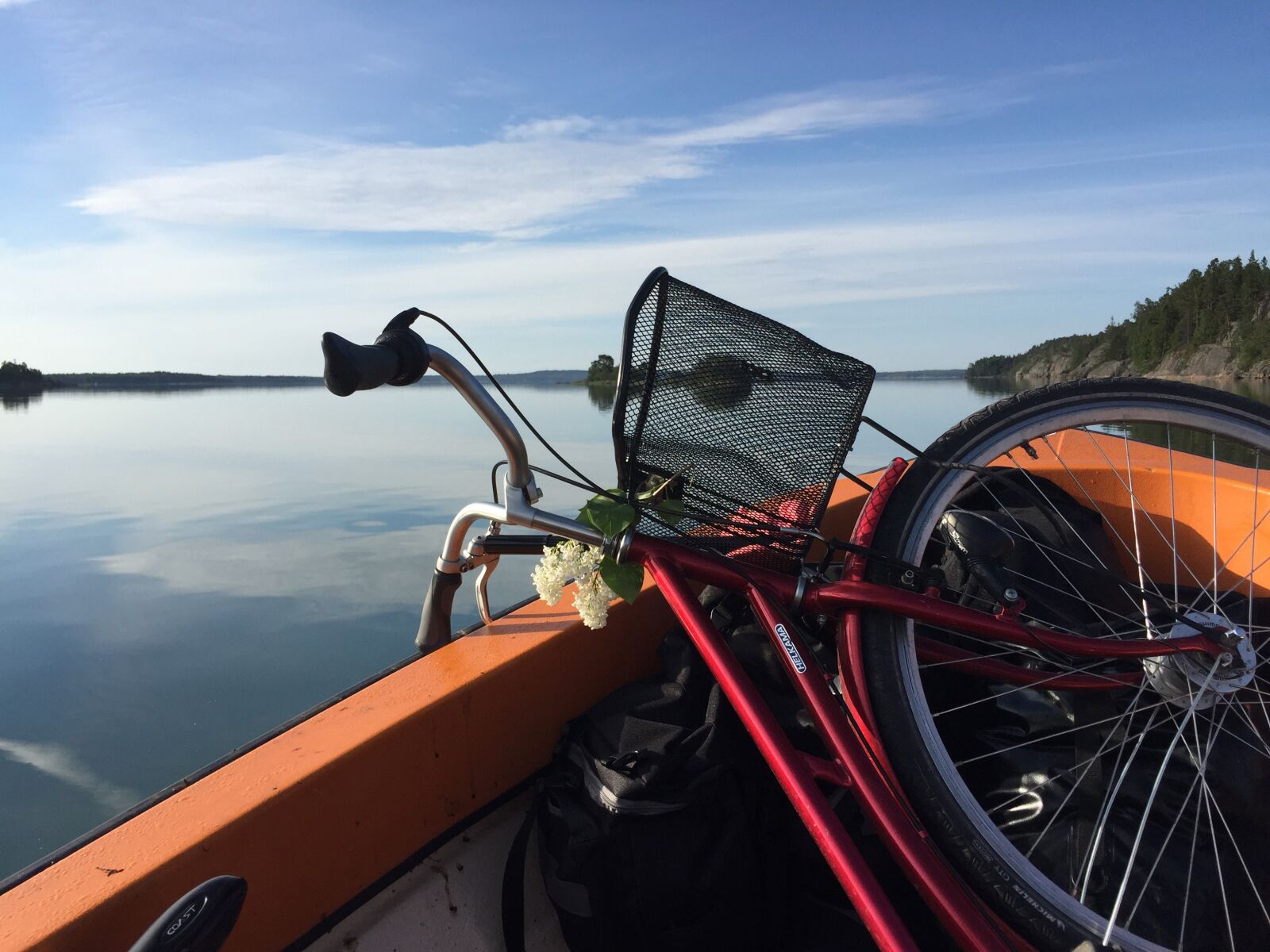 Apple iPhone 6 sample photo. åland, archipelago, cycle photography