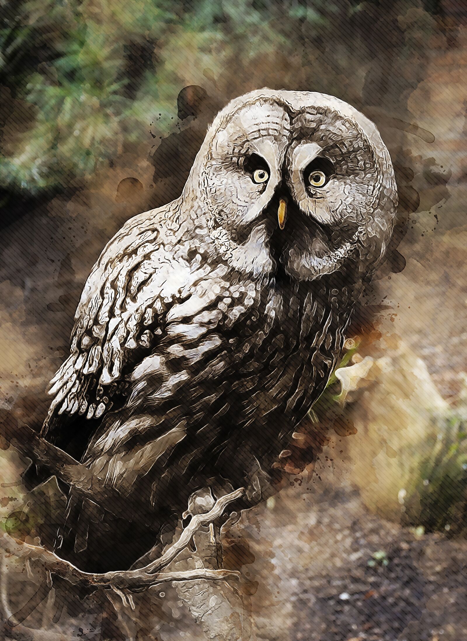 Nikon D300 sample photo. Owl, bird, night bird photography