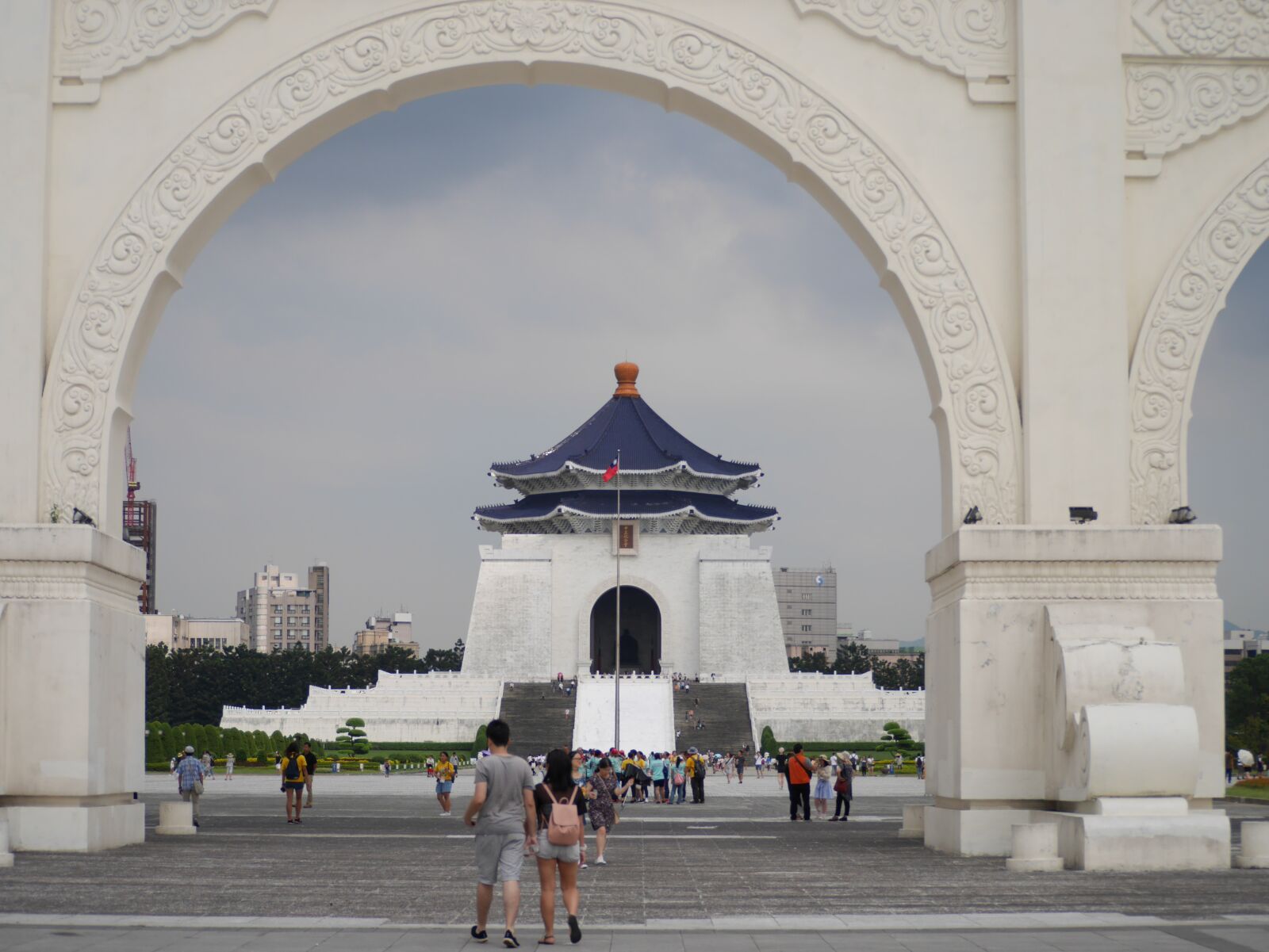 Panasonic Lumix DMC-GX7 sample photo. Taipei, taiwan, chiang kai-shek photography