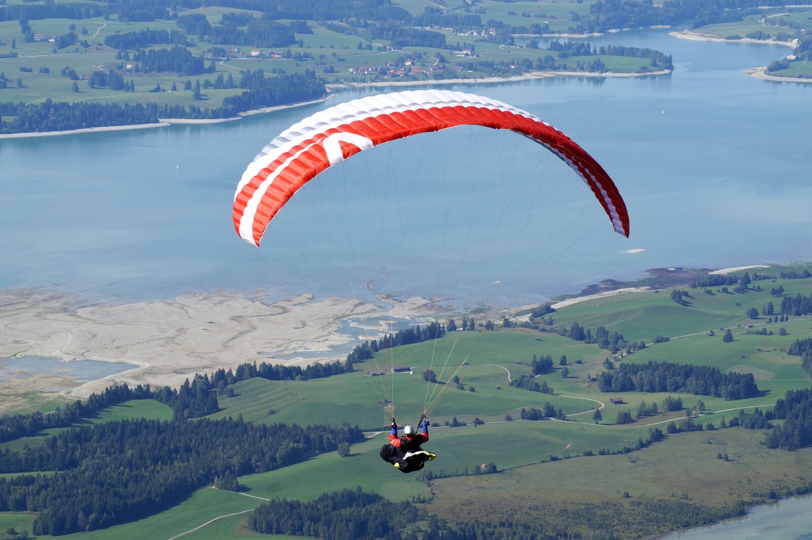 Sony SLT-A58 sample photo. Paragliding, flying, air sports photography