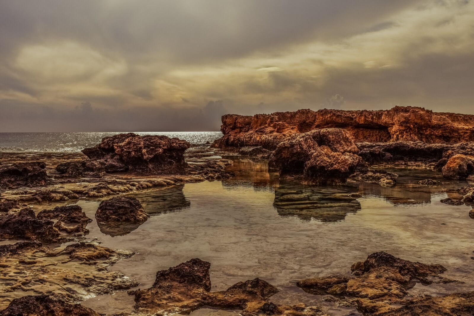 Nikon D3300 sample photo. Rocky coast, lagoon, sea photography