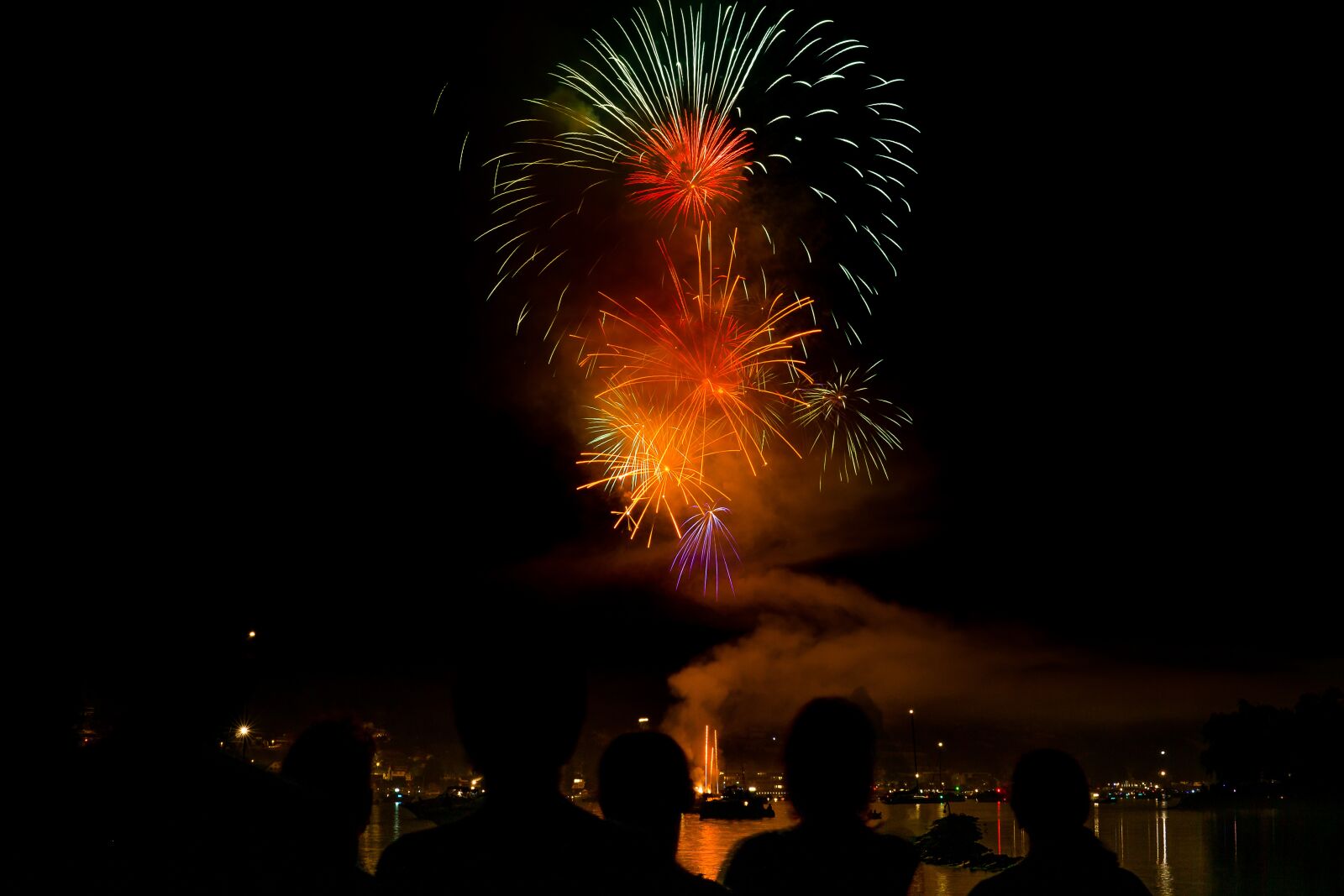 Sony a6000 sample photo. Fireworks, nationalday, switzerland photography