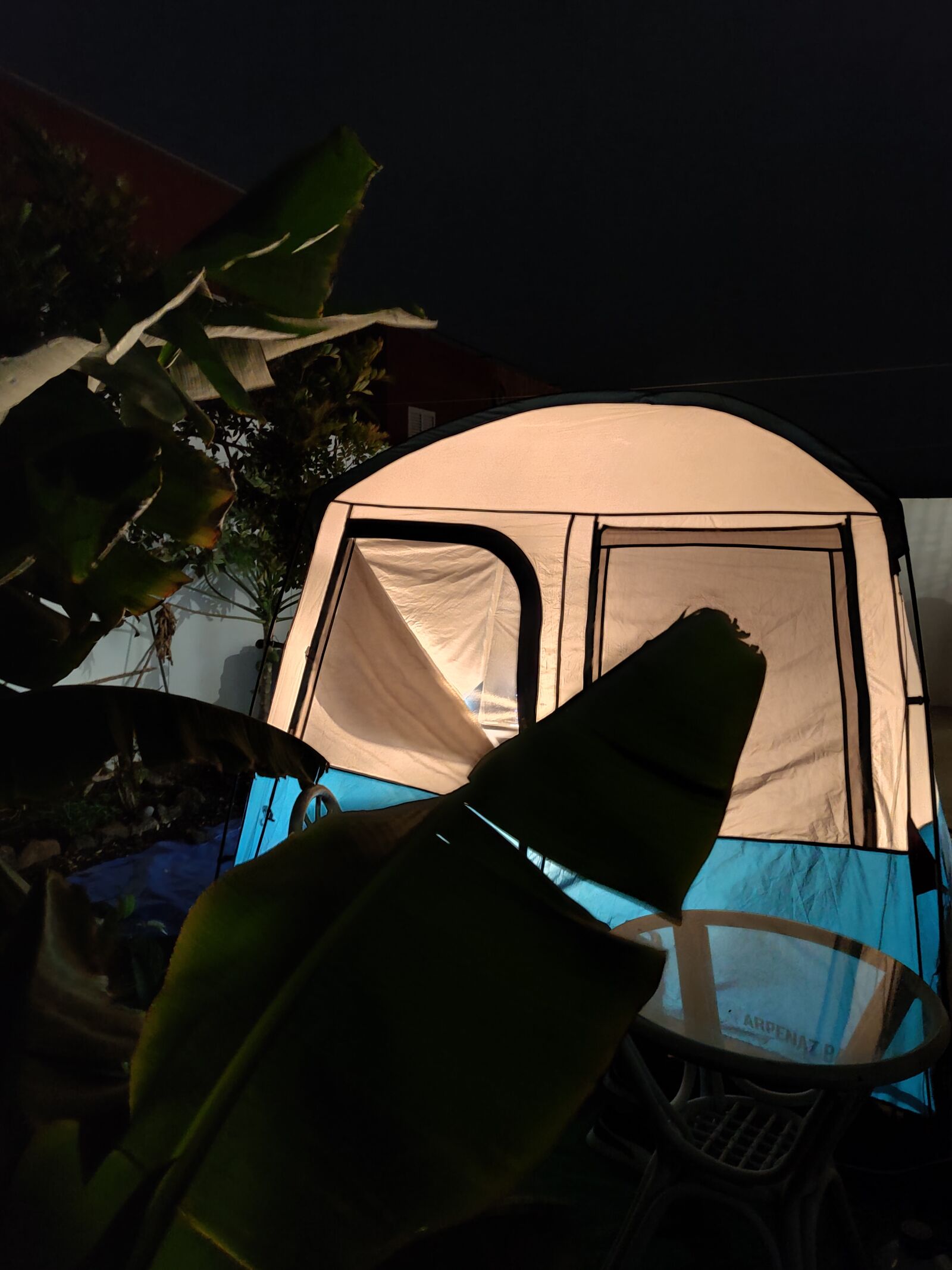 Xiaomi Mi Note 10 sample photo. Roofless, camping, stars photography