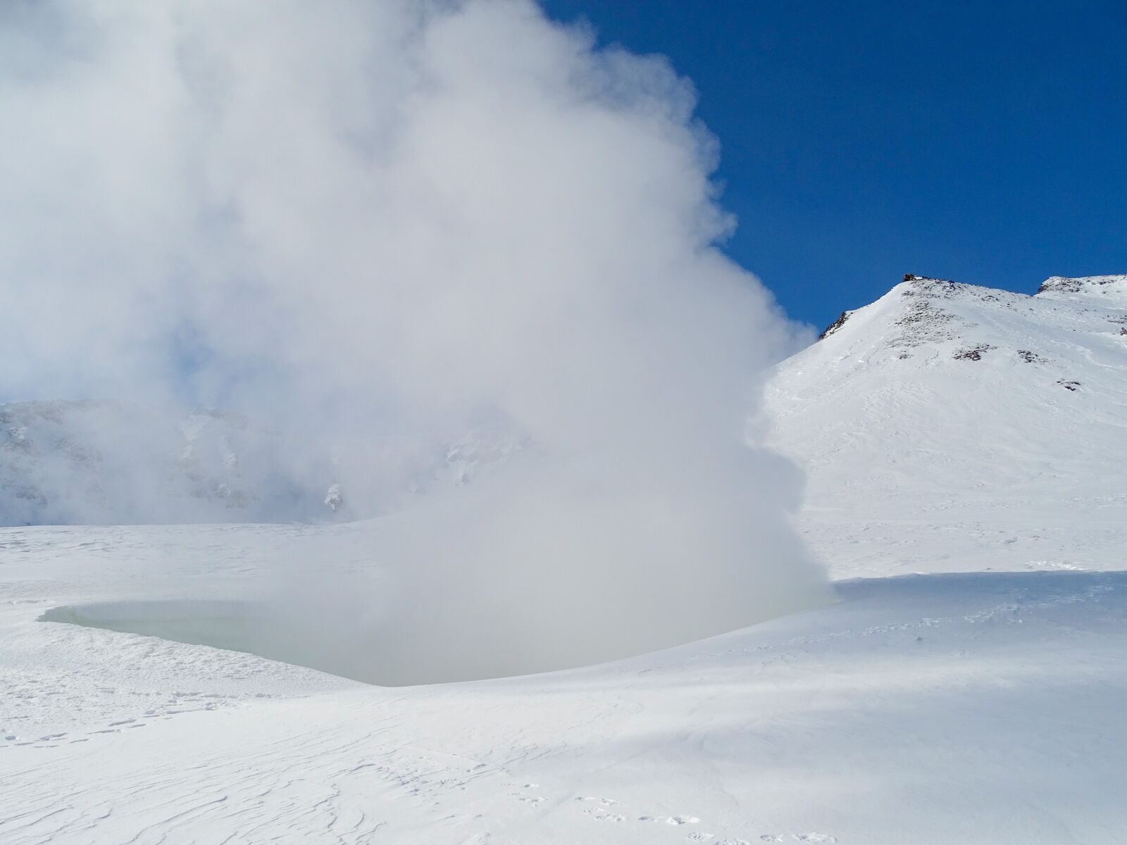 Sony DSC-HX400 sample photo. Fumarole, pairs, post photography