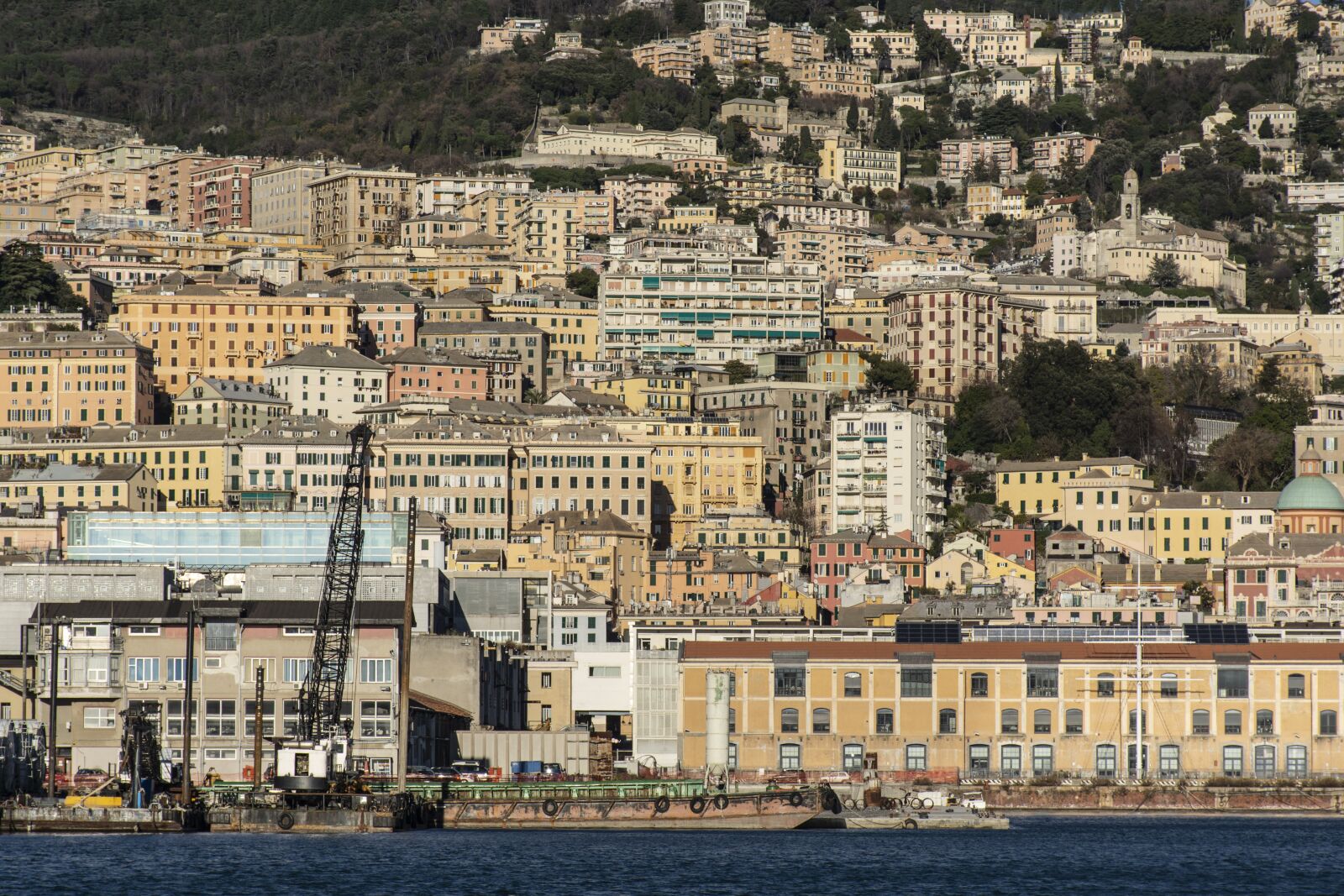 Nikon D7100 sample photo. Genoa, porto, sea photography