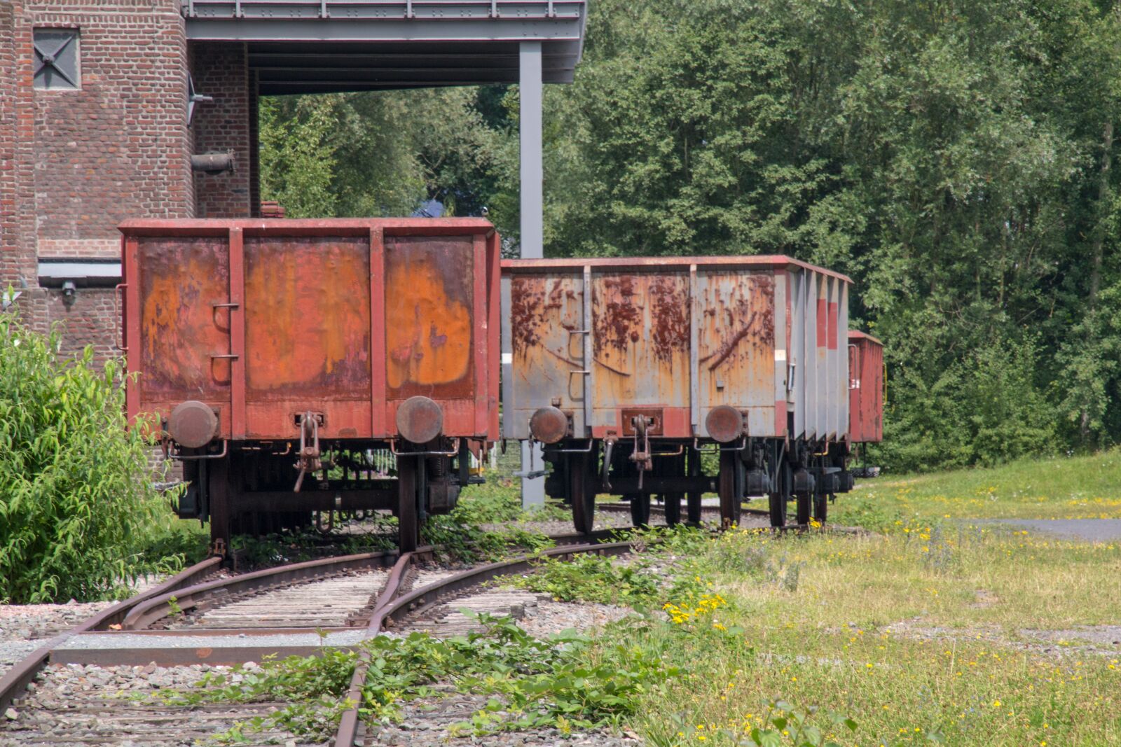 Canon EOS 70D + Tamron 16-300mm F3.5-6.3 Di II VC PZD Macro sample photo. Railway, a colliery railway photography