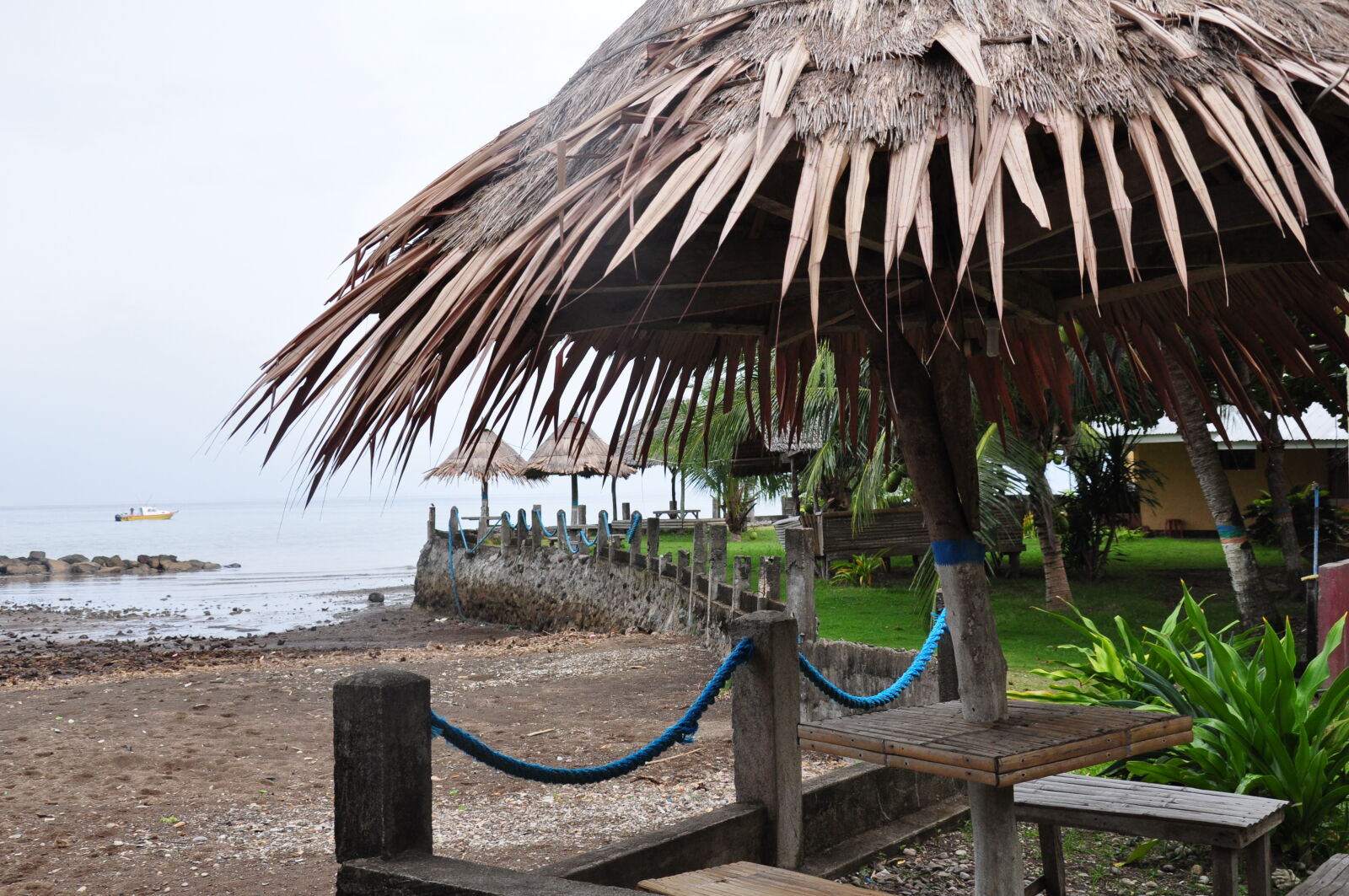 Nikon D90 sample photo. Beach, hut, island, resort photography