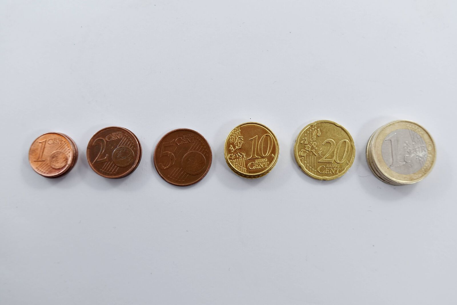 Nikon D5500 sample photo. Brass, coins, copper, euro photography