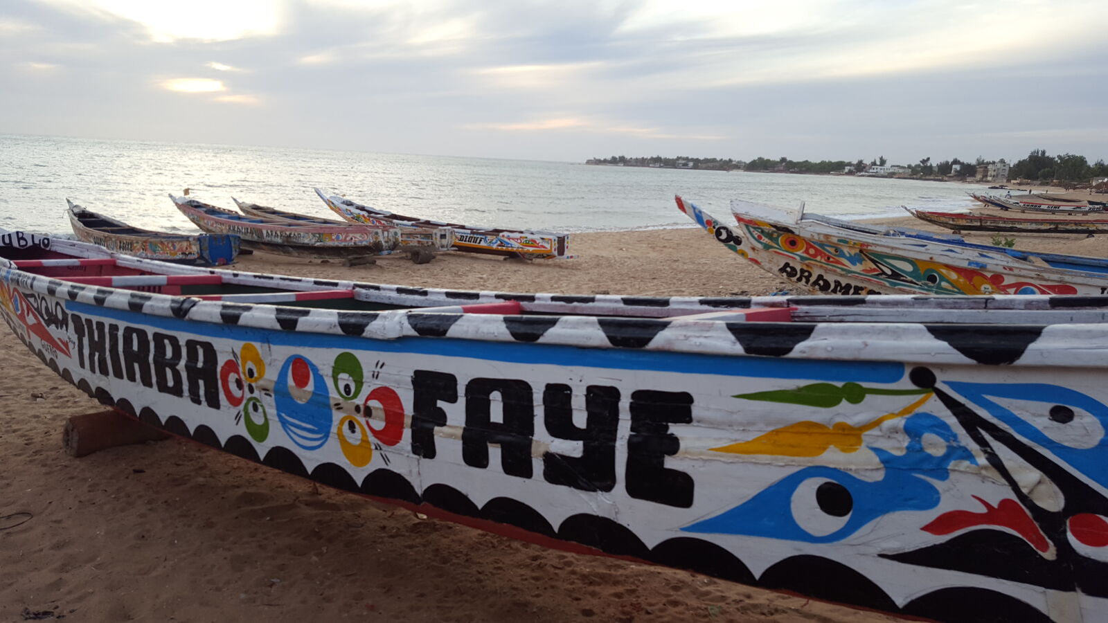 Samsung GALAXY S6 edge sample photo. Africa, beach, canoe, ocean photography