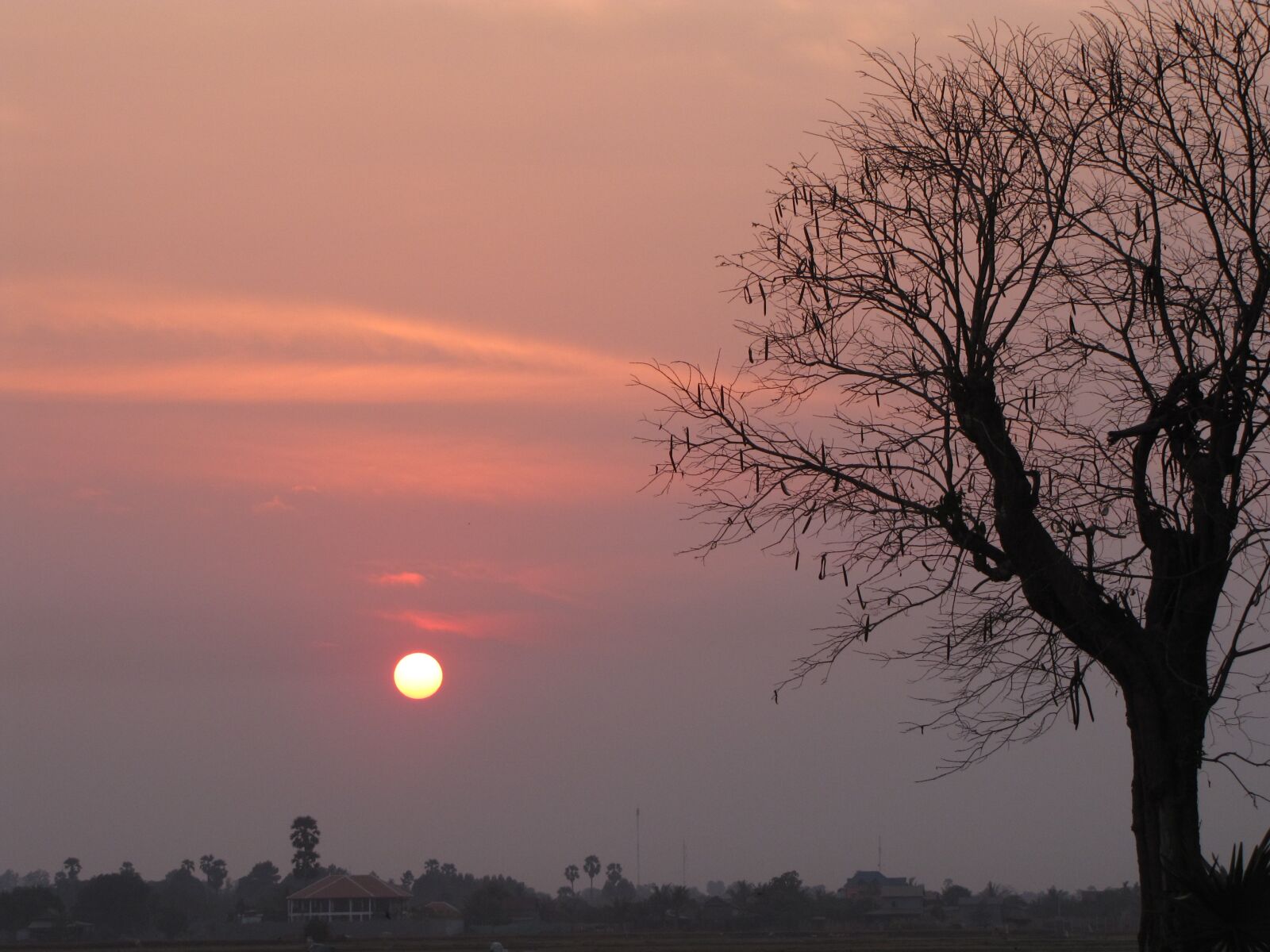 Canon PowerShot SX10 IS sample photo. Sunset, beautiful sunset, countryside photography