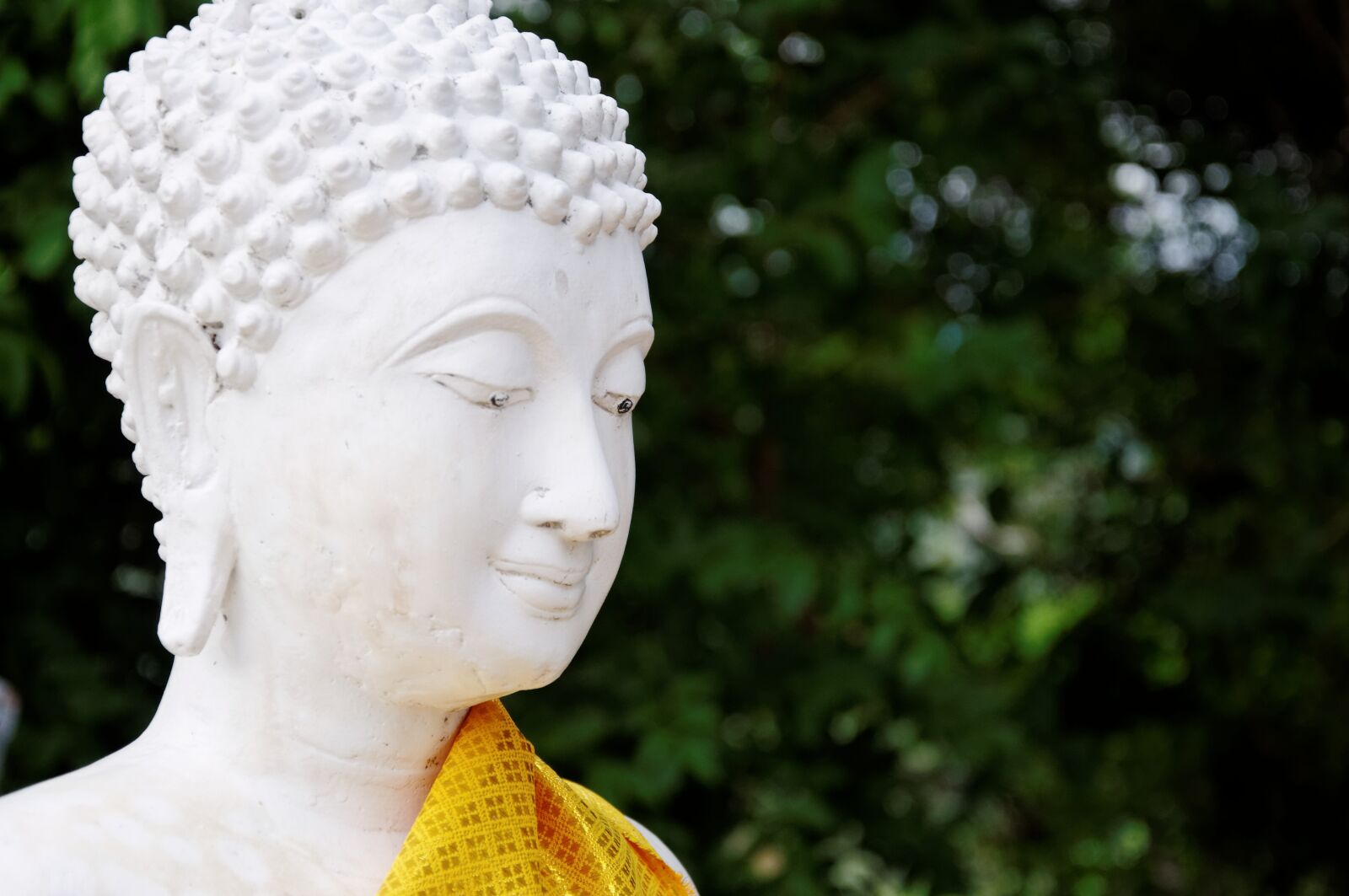 Nikon D90 sample photo. Thailand, stature, meditation photography