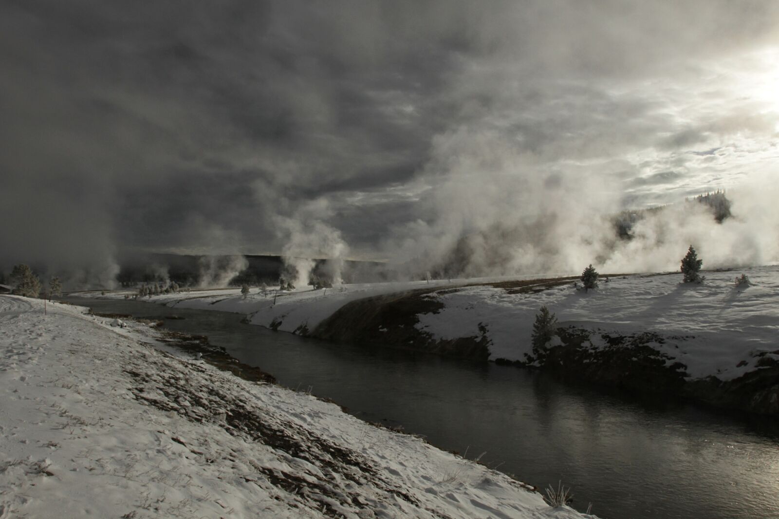 Canon EOS 7D sample photo. Landscape, yellowstone national park photography
