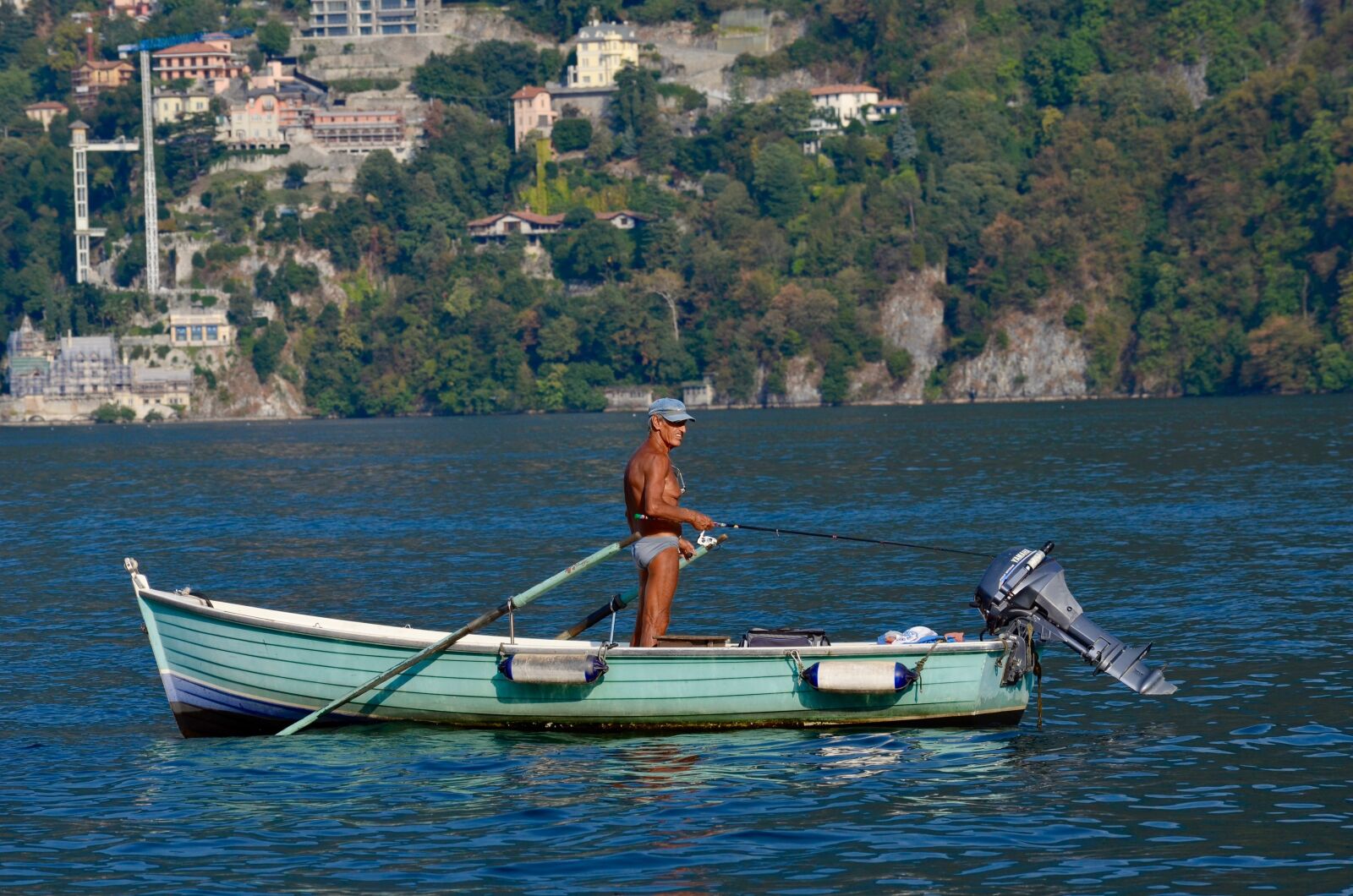 Nikon D5100 sample photo. Angler, boat, fish photography