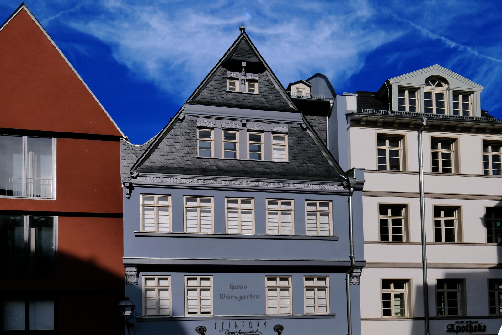 Panasonic Lumix DMC-LX10 (Lumix DMC-LX15) sample photo. Historic center, facade, frankfurt photography