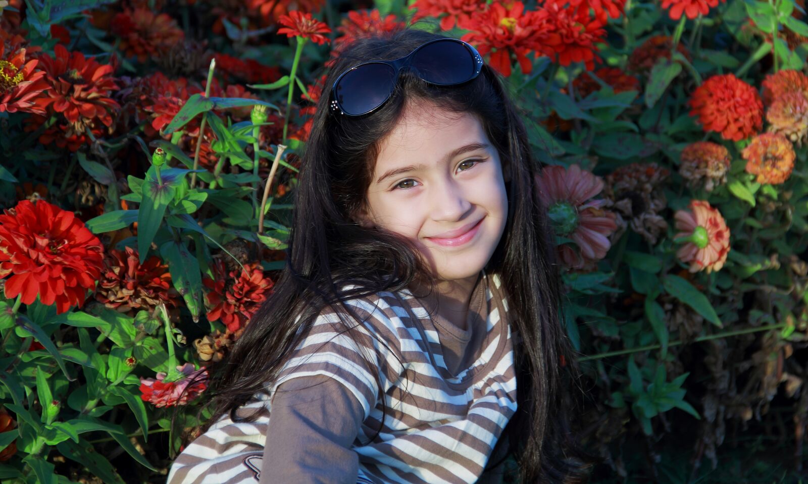 Canon EOS 60D sample photo. Little girl, garden, child photography