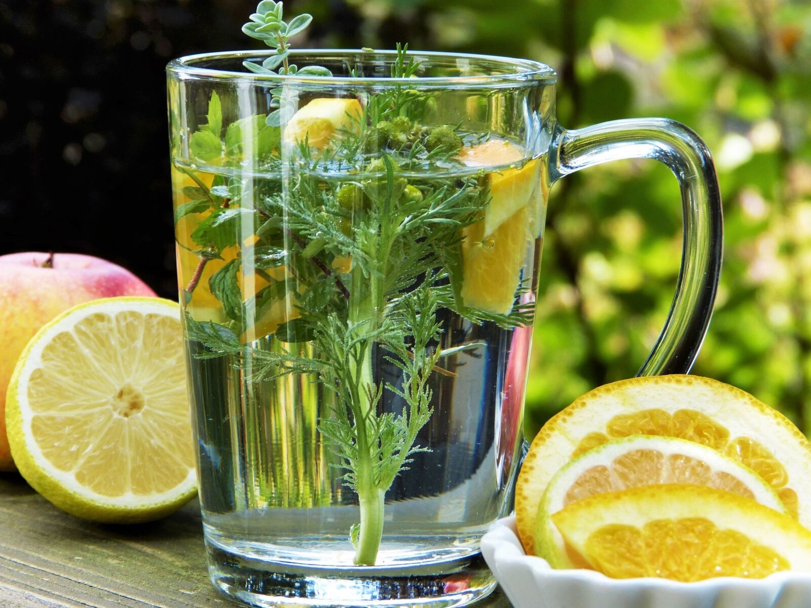 Panasonic Lumix DMC-FZ150 sample photo. Tee, herbs, chamomile photography