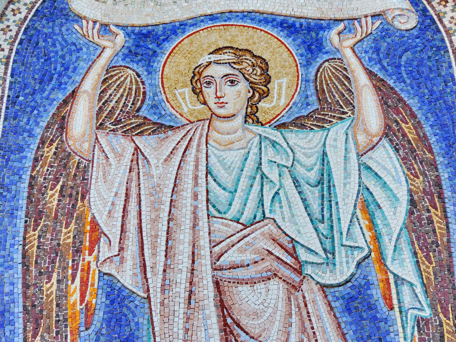 Nikon Coolpix P520 sample photo. Religion, art, painting, mosaic photography