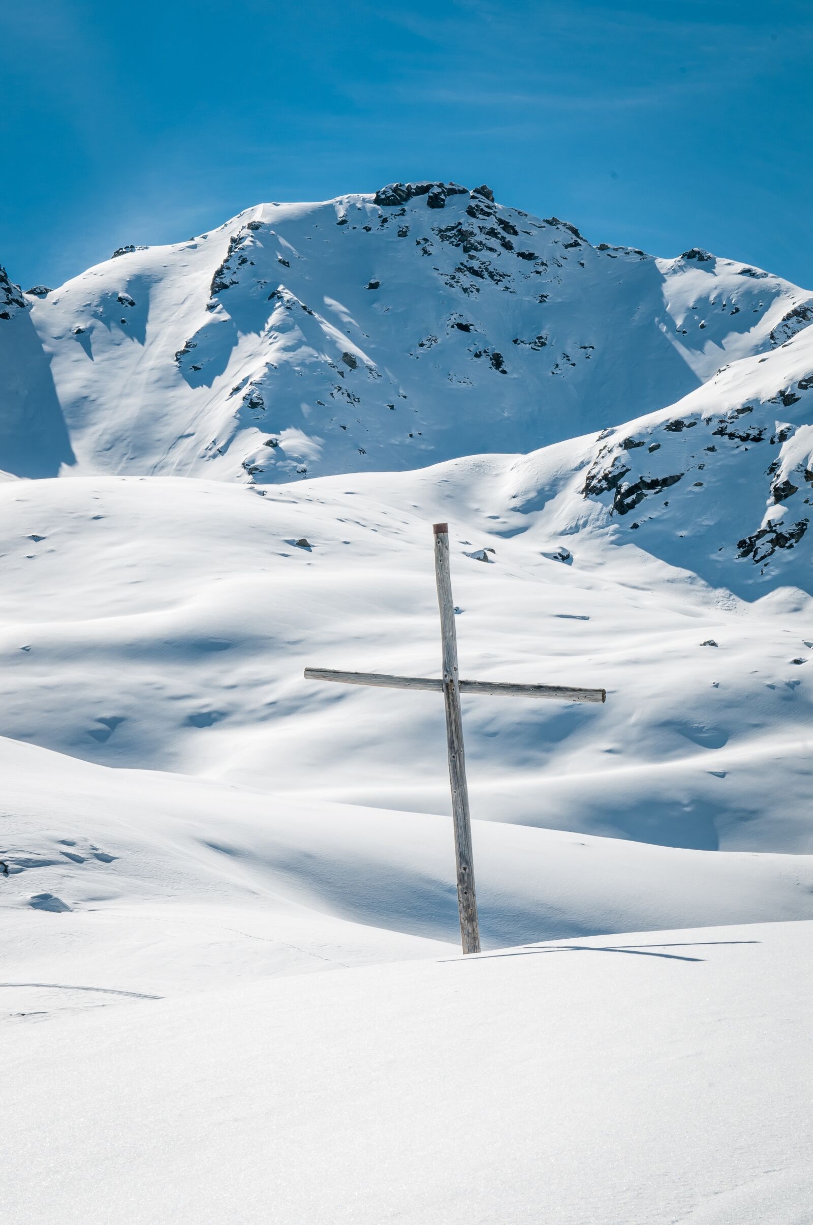 Nikon D300 sample photo. Mountain, snow, winter photography