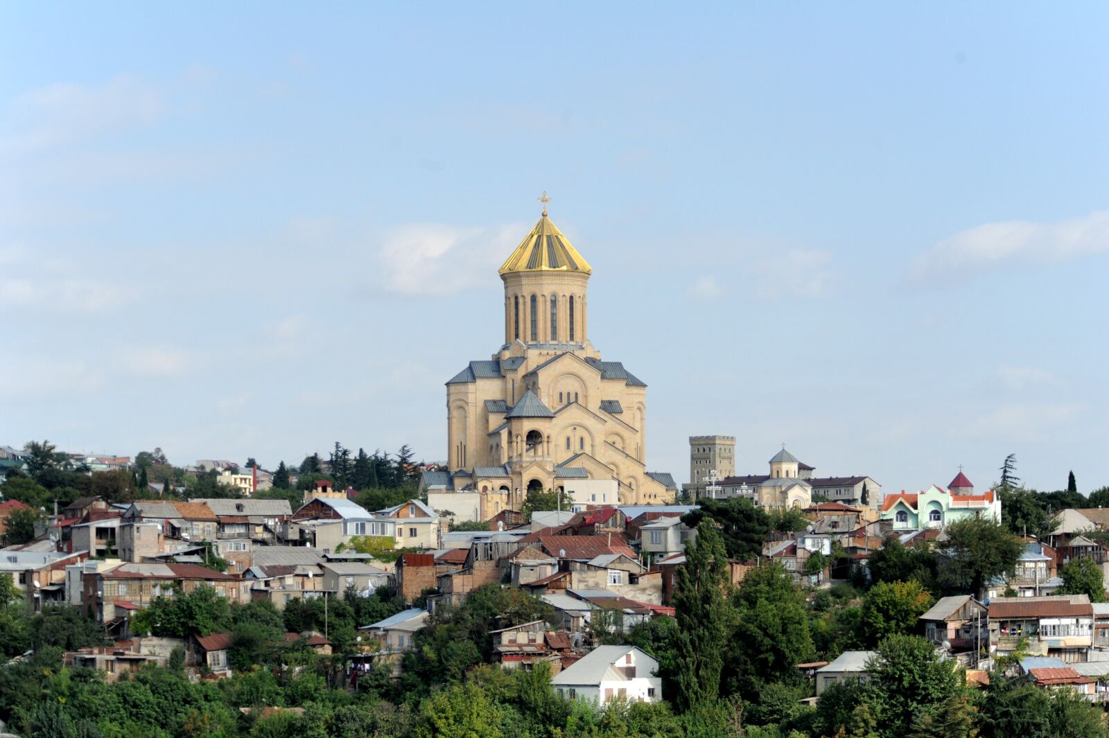 Nikon D3S sample photo. Sameba, church, georgia photography
